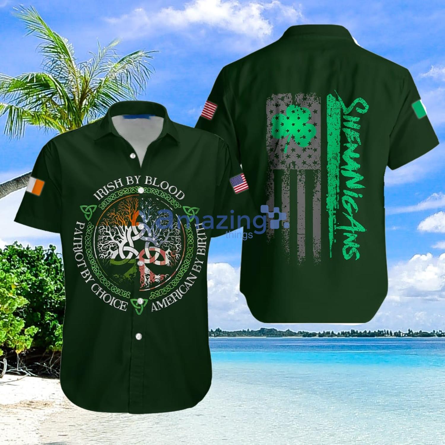 Irish StPatrick Day Aloha Gift For Summer Hawaiian Shirt Men And Women Product Photo 1