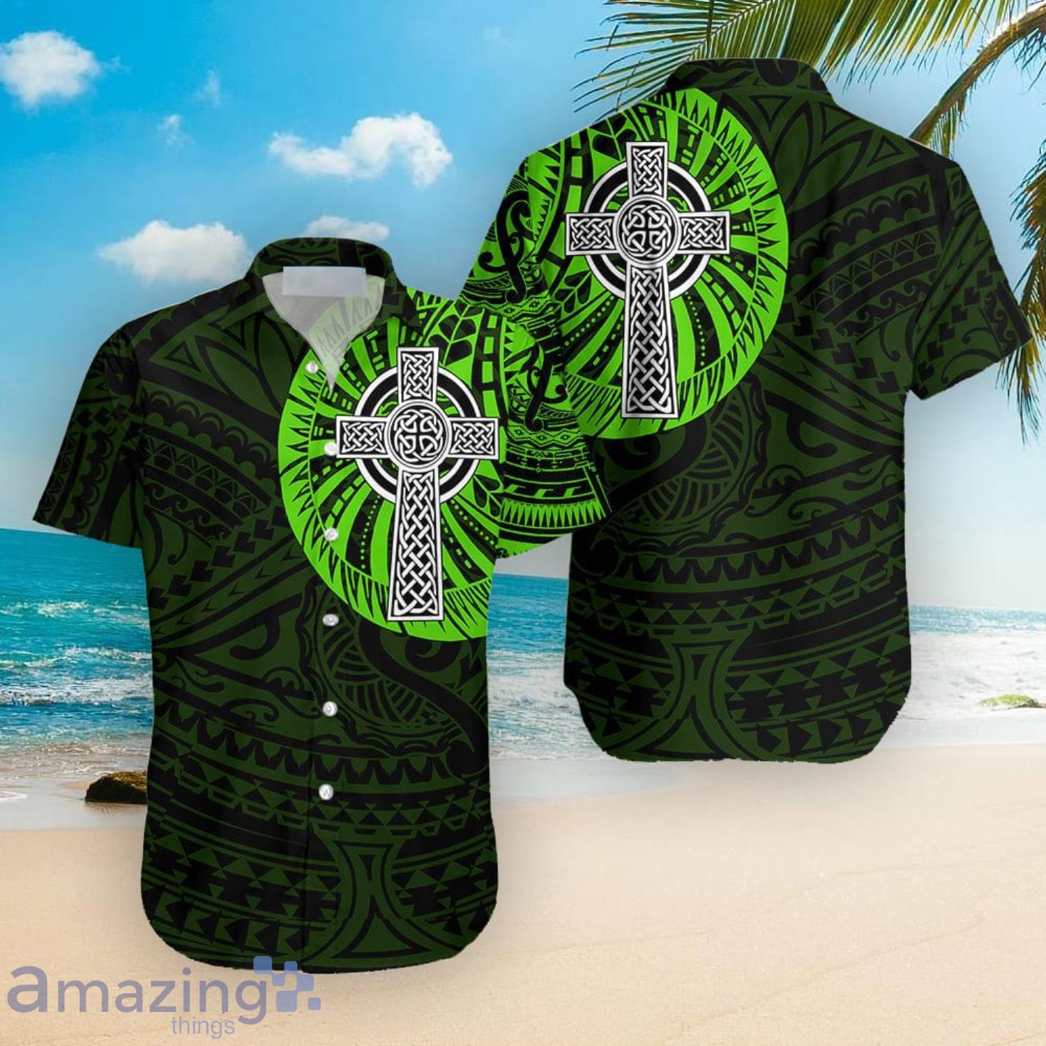 Irish Tattoo Cute Gift Hawaiian Shirt Product Photo 1