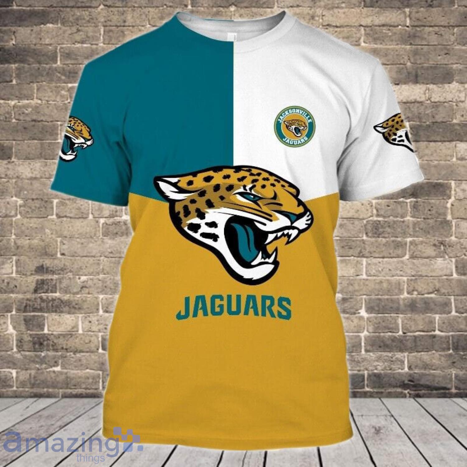 Jacksonville Jaguars 3D T-Shirts For Sport Fans