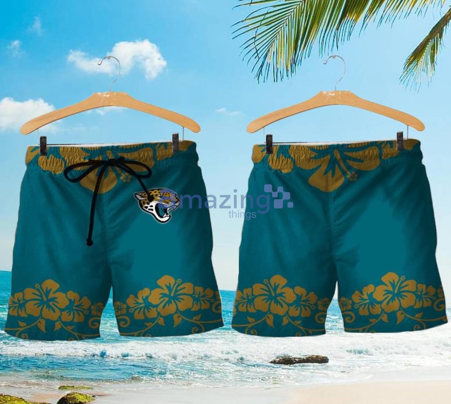 Jacksonville Jaguars Lilo And Stitch Hawaiian Shirt And Shorts image Jacksonville Jaguars Lilo And Stitch Hawaiian Shirt And Shorts Product Photo 2