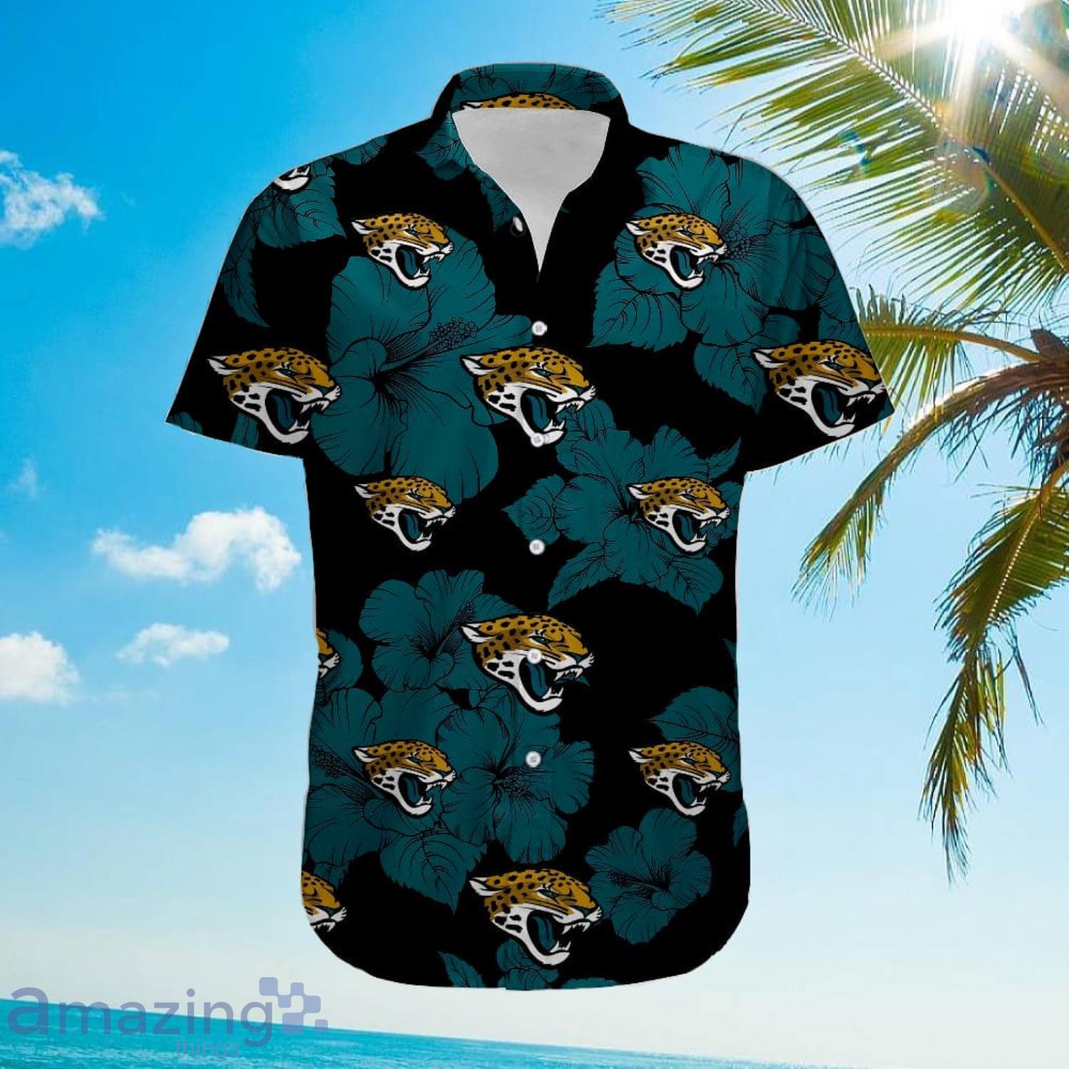 NEW FASHION 2023 Jacksonville Jaguars Hawaiian Shirts flower gift for summer