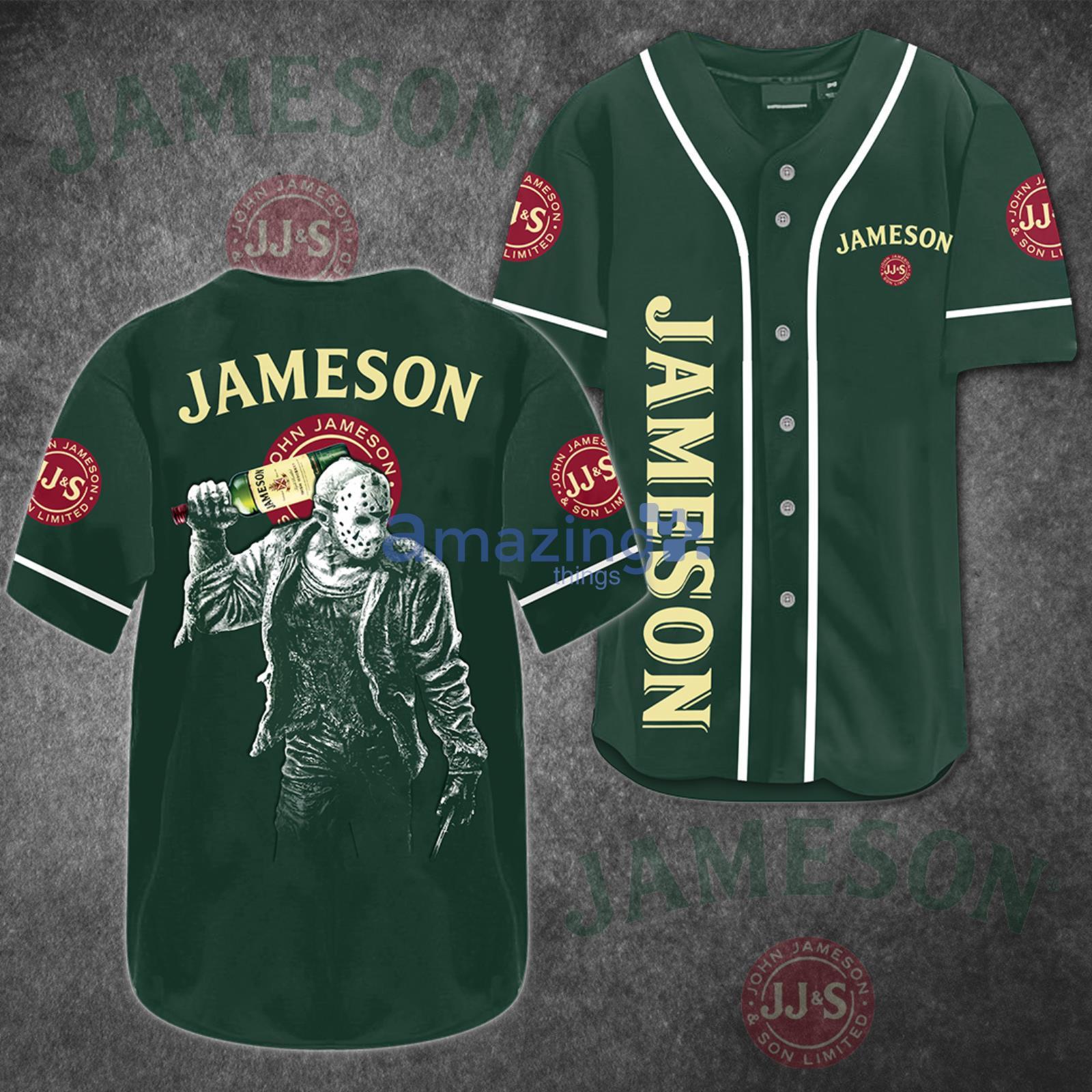 Jameson Horror Halloween Baseball Jersey Shirt Product Photo 1