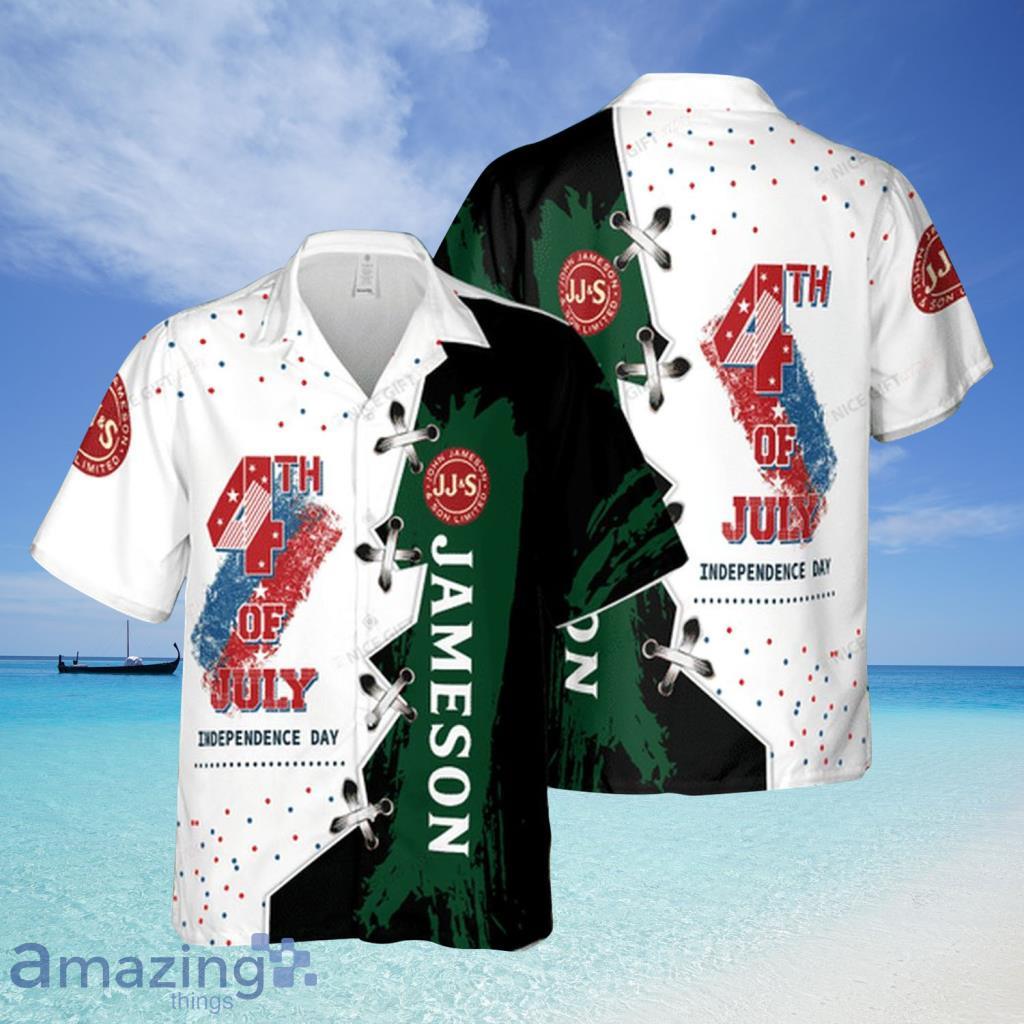 Jameson Irish Whiskey 4th of July Hawaiian Shirt For Men And Women - Jameson Irish Whiskey 4th of July Hawaiian Shirt For Men And Women