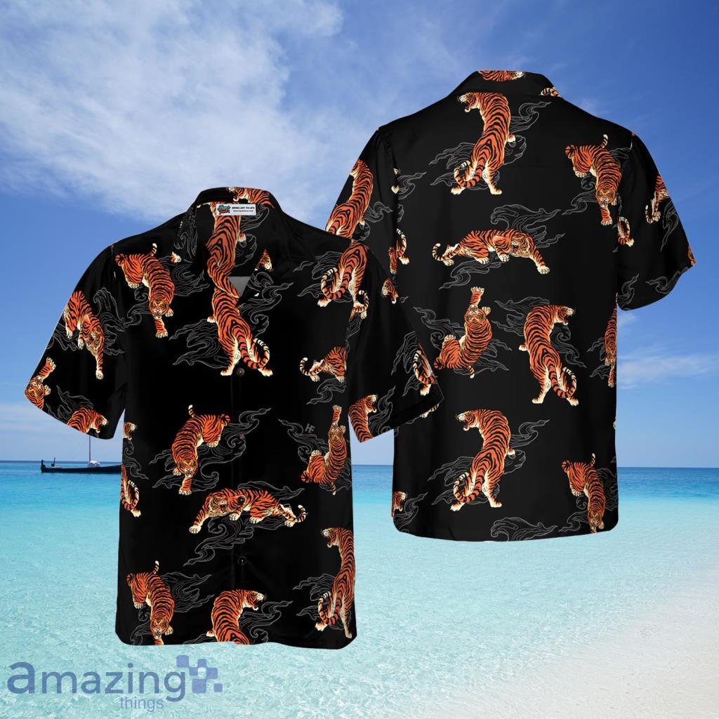 Japanese Tiger Hawaiian Shirt For Men And Women - Japanese Tiger Hawaiian Shirt For Men And Women