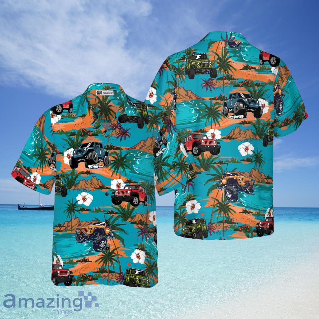 Jeep Car Retro Summer Hawaiian Shirt For Men And Women - Jeep Car Retro Summer Hawaiian Shirt For Men And Women