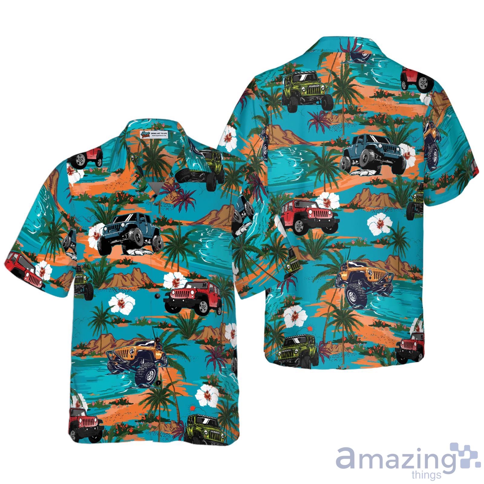 Duck Jeep Tropical Hawaiian Shirt Duck Jeep Hawaiian Shirt Duck Jeep Trend  Shirt Jeep Christmas Shirt Jeep Wrangler Hawaiian Shirt New - Revetee