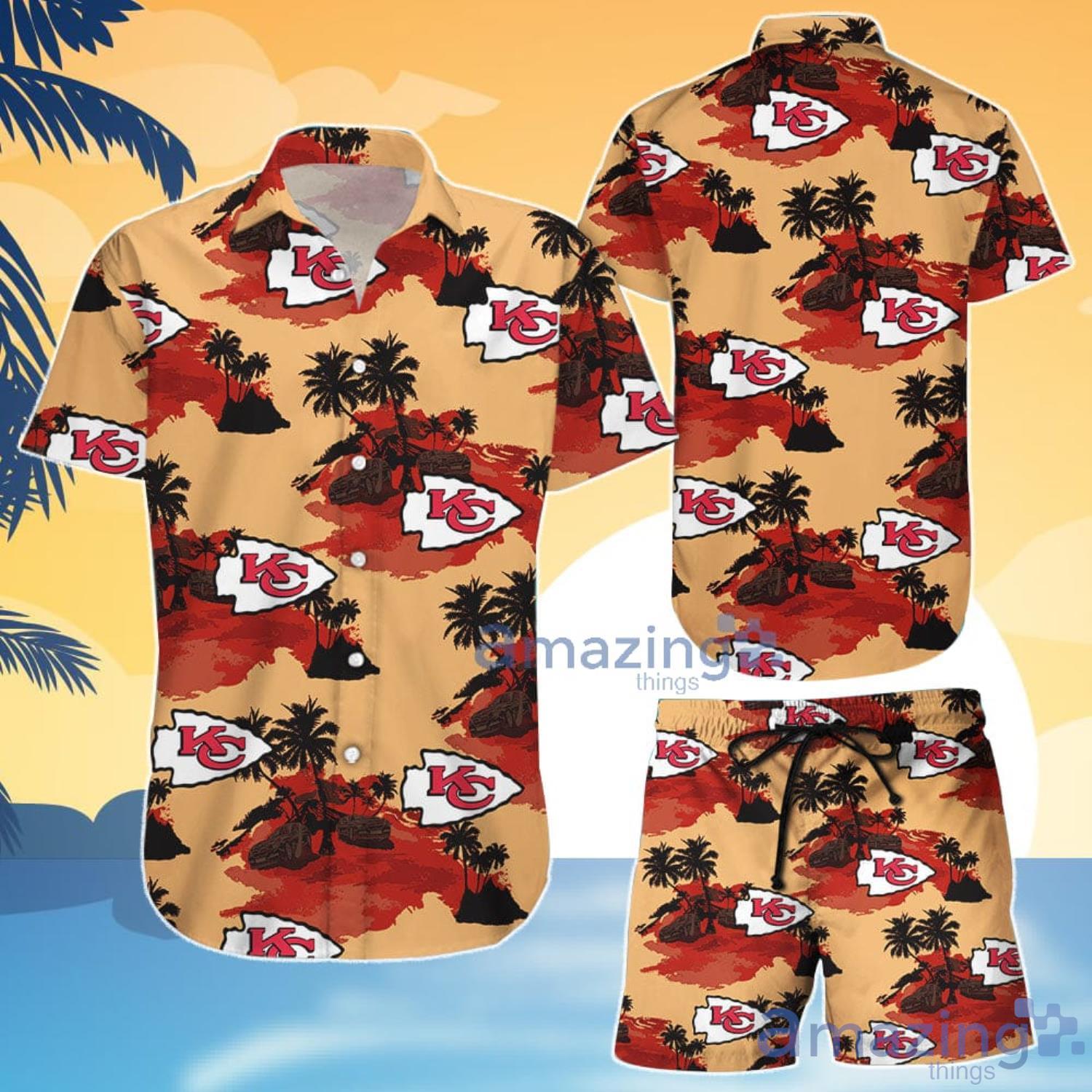 Kansas City Chiefs Hawaiian Shirt And Shorts Gift For Summer Product Photo 1