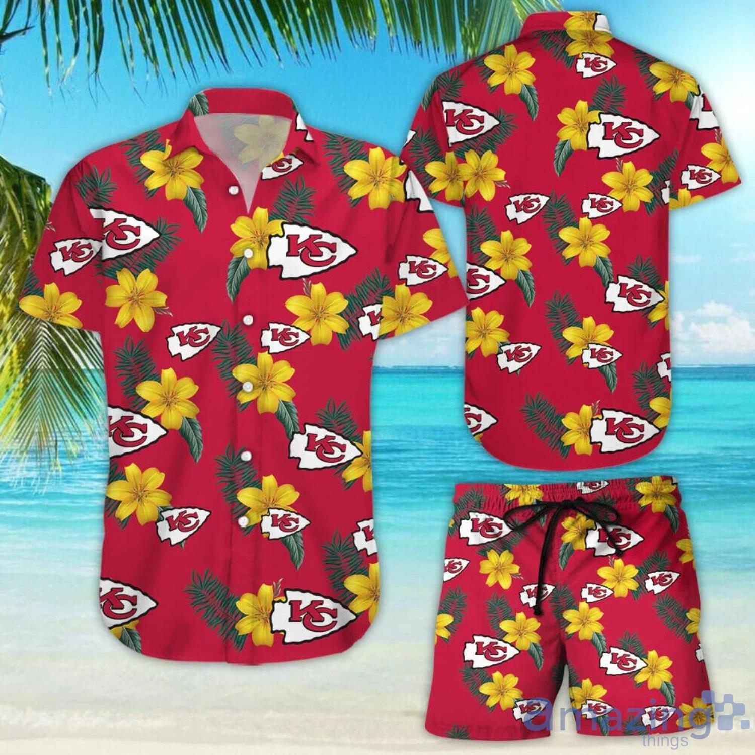 Kansas City Chiefs Hibiscus Brackenridgei Hawaiian Product Photo 1