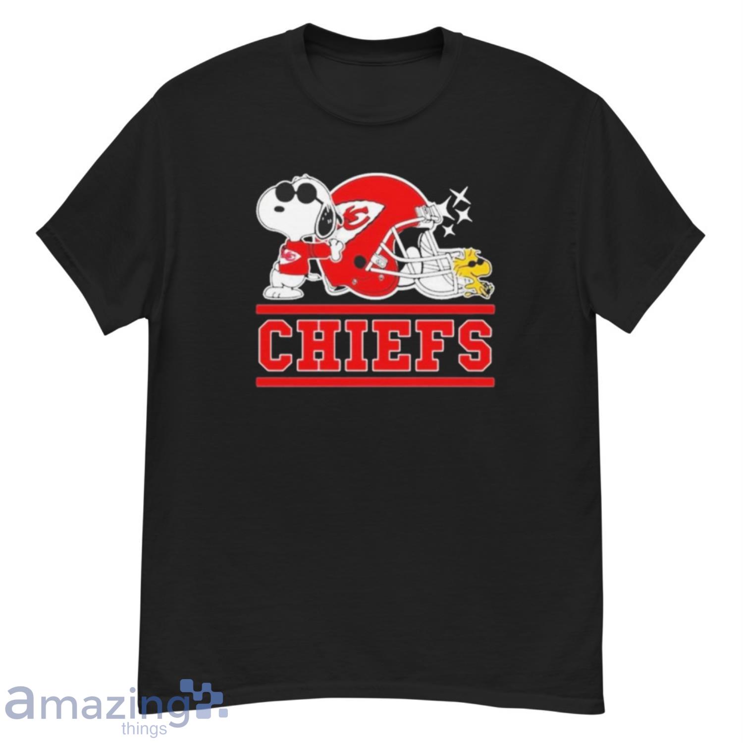 Joe Cool Snoopy Kansas City Chiefs T-Shirt - T-shirts Low Price