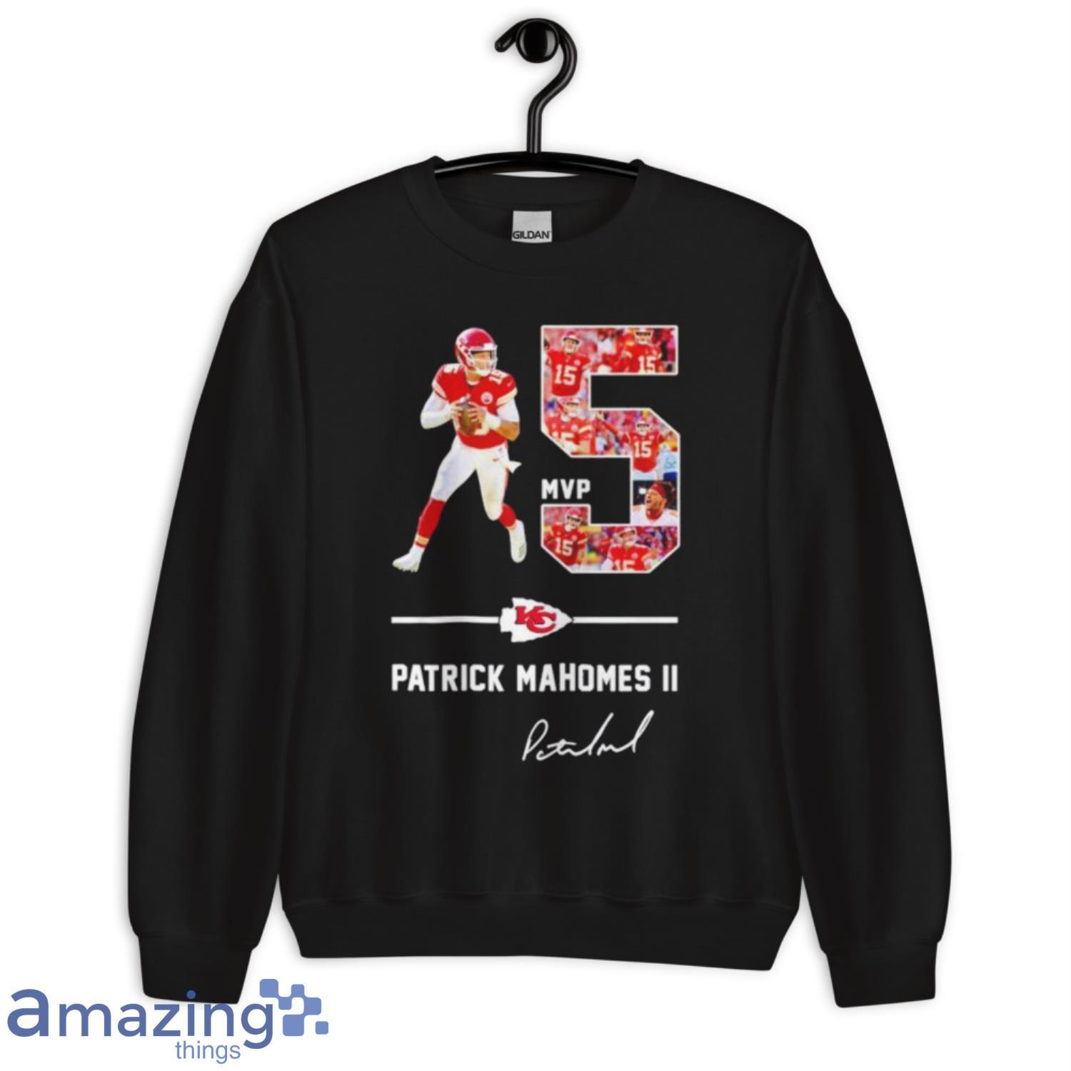 Patrick Mahomes II Black And Red Signature Hoodie Gift in 2023