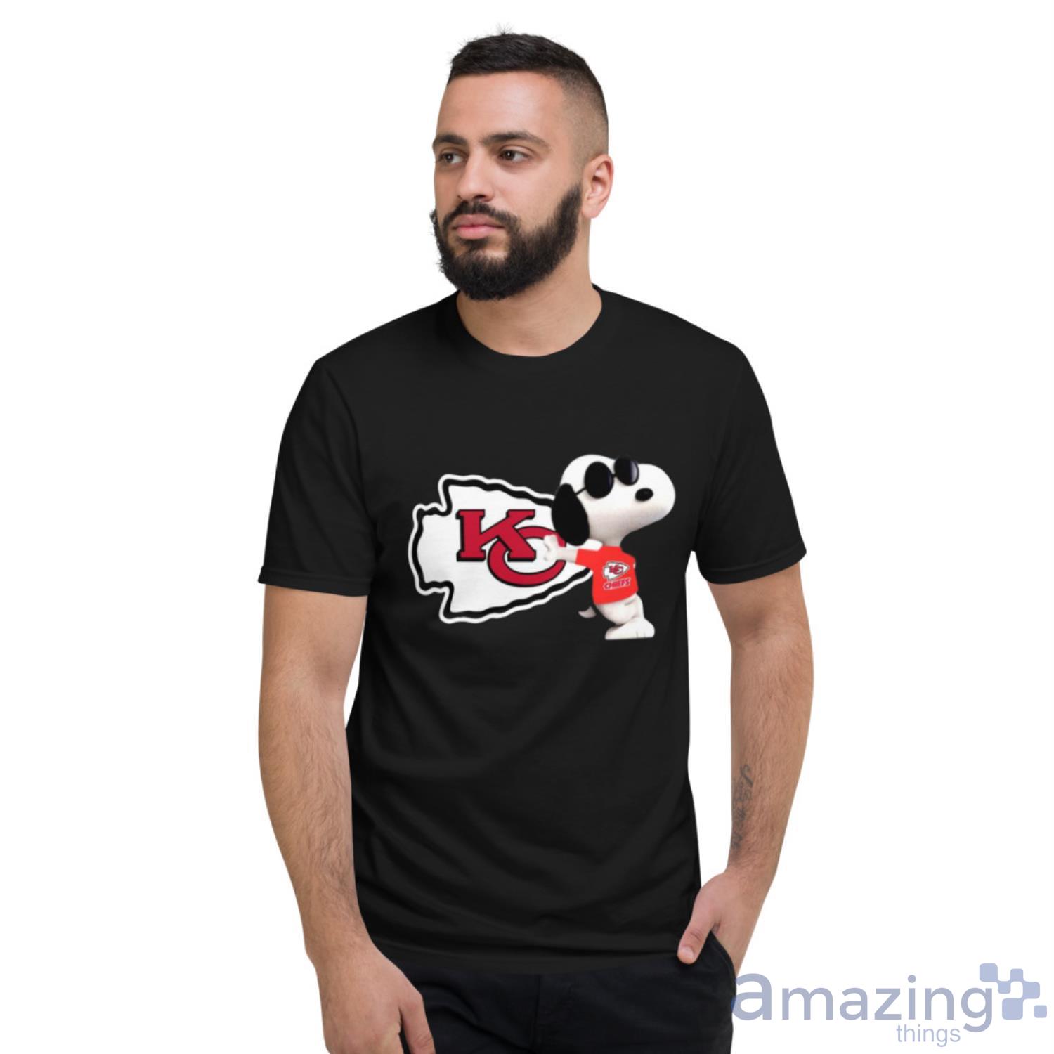 Kansas City Chiefs NFL Snoopy shirt image Kansas City Chiefs NFL Snoopy shirt - Short Sleeve T-Shirt