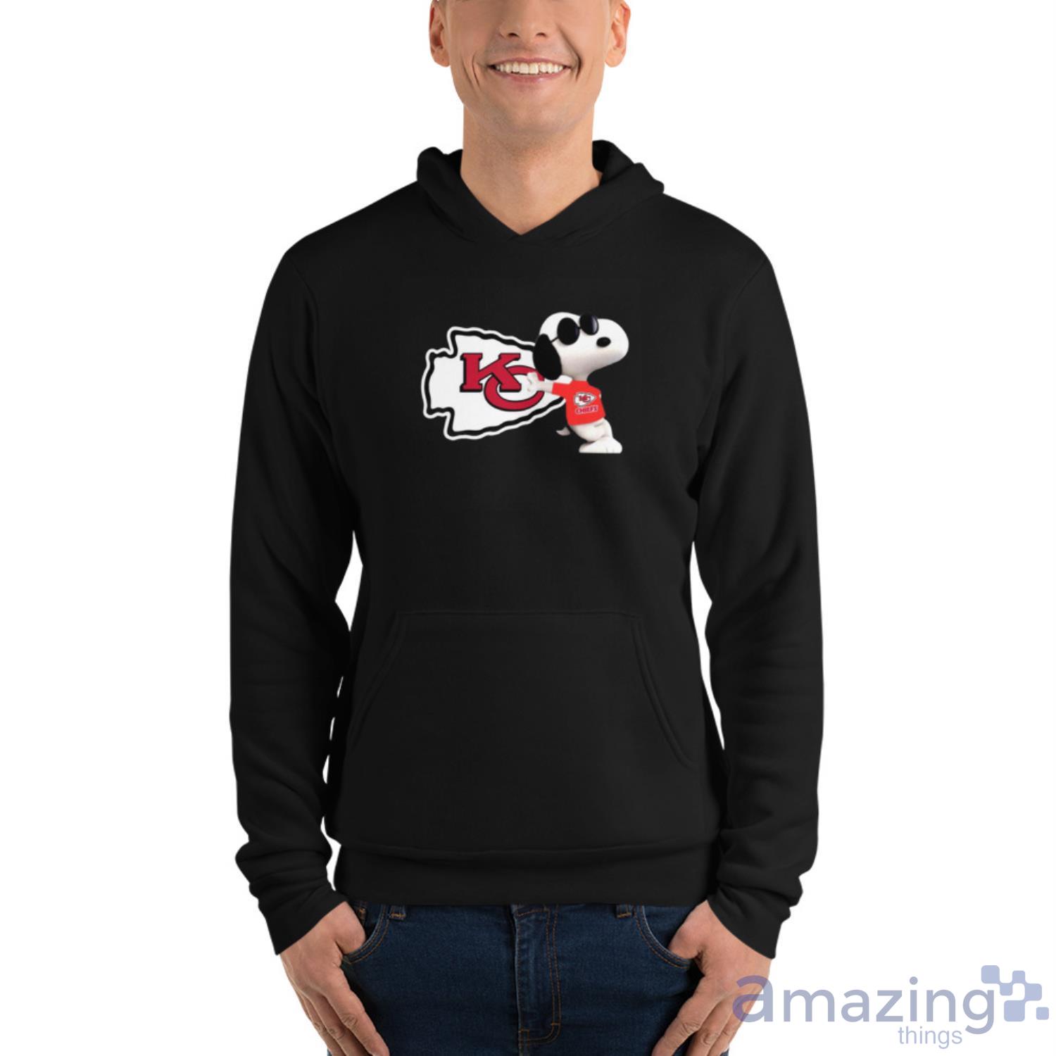 Kansas City Chiefs NFL Snoopy shirt image Kansas City Chiefs NFL Snoopy shirt - Unisex Fleece Pullover Hoodie