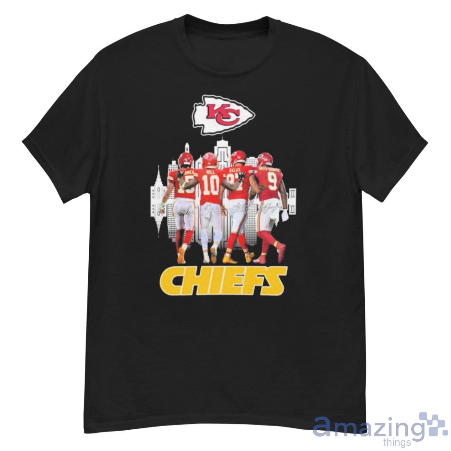 Patrick Mahomes Travis Kelce JuJu Smith-Schuster Kansas City