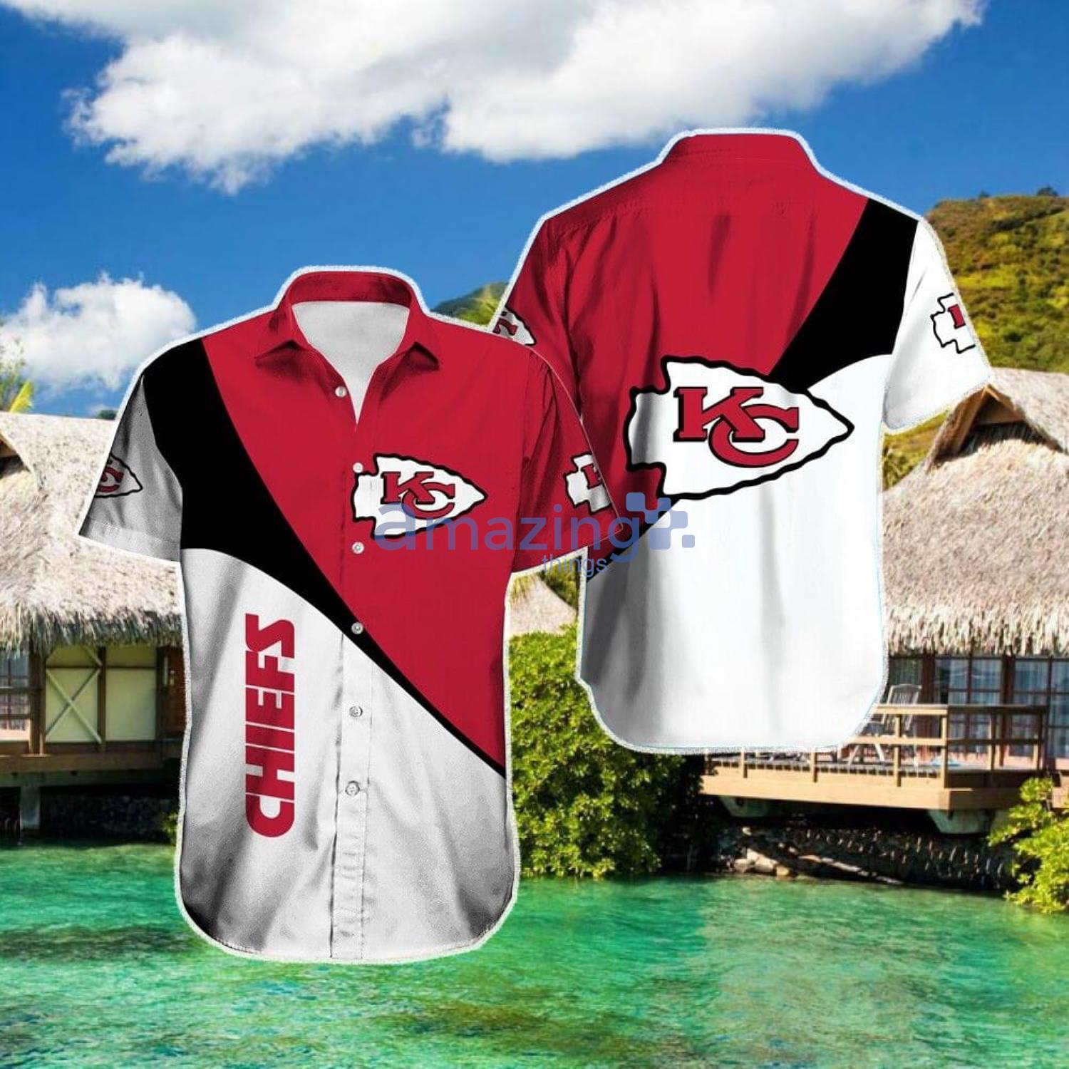 Kansas City Chiefs Vintage Hawaiian Shirt For Sport Fans Product Photo 1