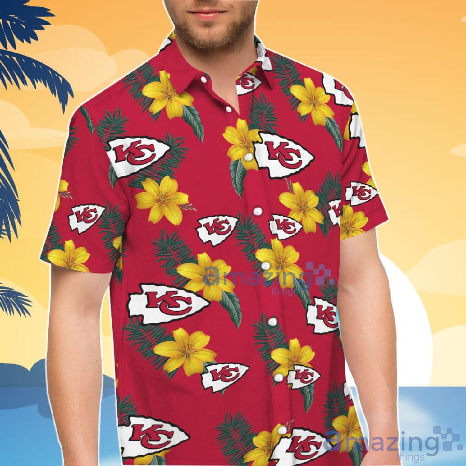 Kansas City Chiefs Flower1 Hawaiian Shirt And Shorts Best Gift For