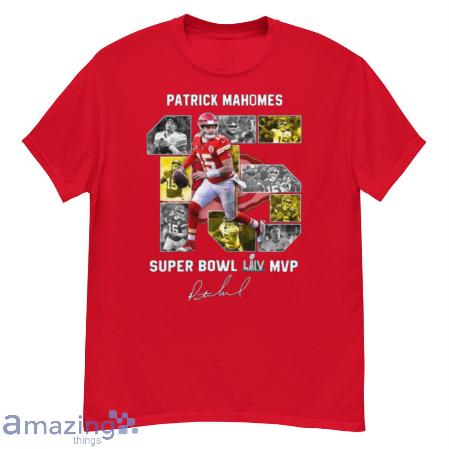 Super Bowl Chiefs Shirt Mahomes MVP Signature Kansas City Chiefs