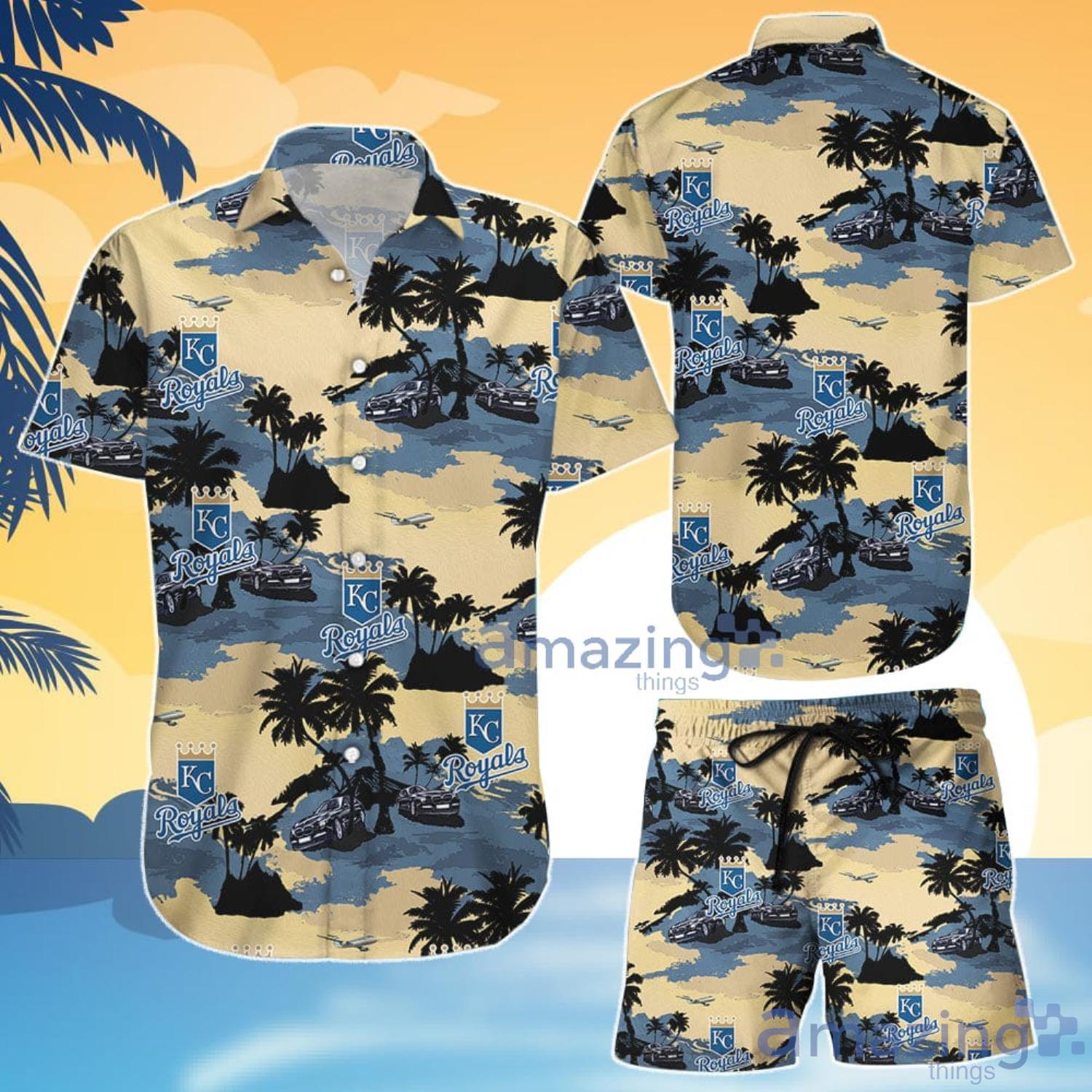 Kansas City Royals Hawaiian Shirt And Shorts Inspired By Kc Royals