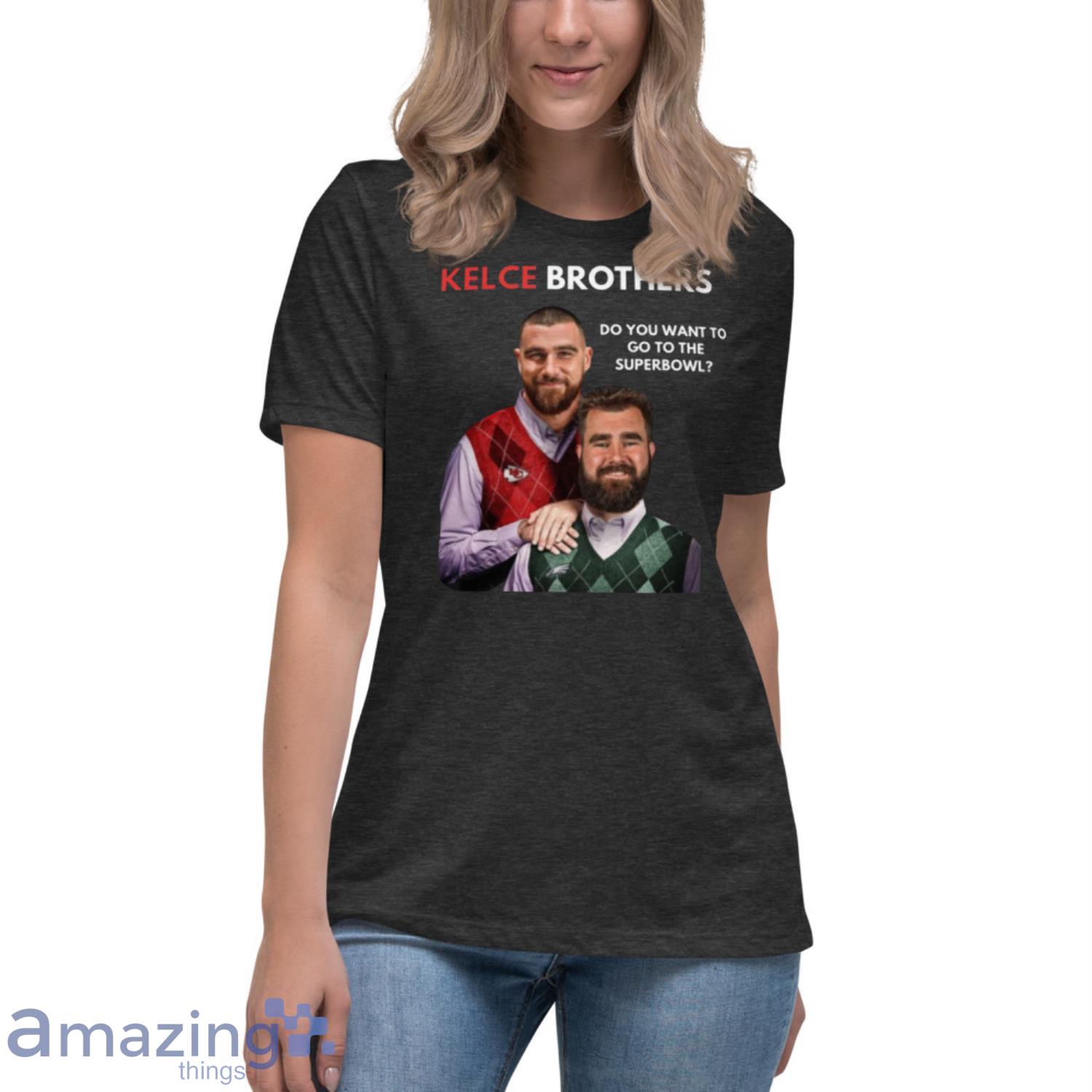 Kelce Brothers Funny Know Your Role and Shut Your Mouth Shirt