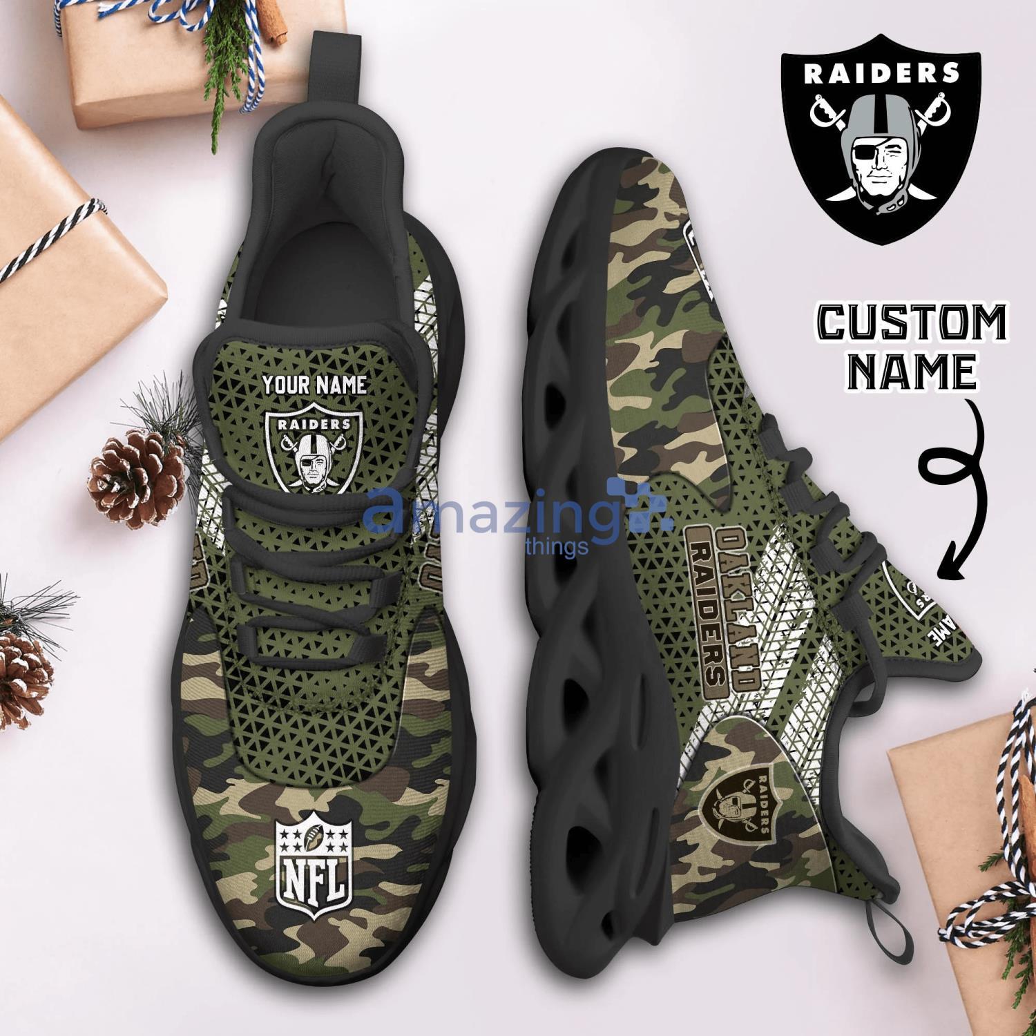 NFL:Raiders Las Vegas Raiders Unisex Camo Jogger, S