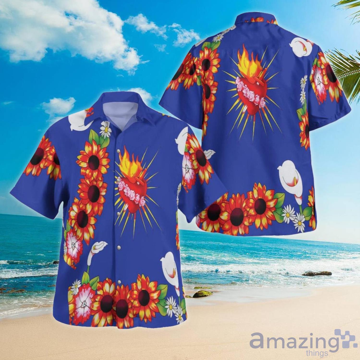HAPPY BAY Women's Plus Size Summer Hawaiian Shirt Beachwear Aloha