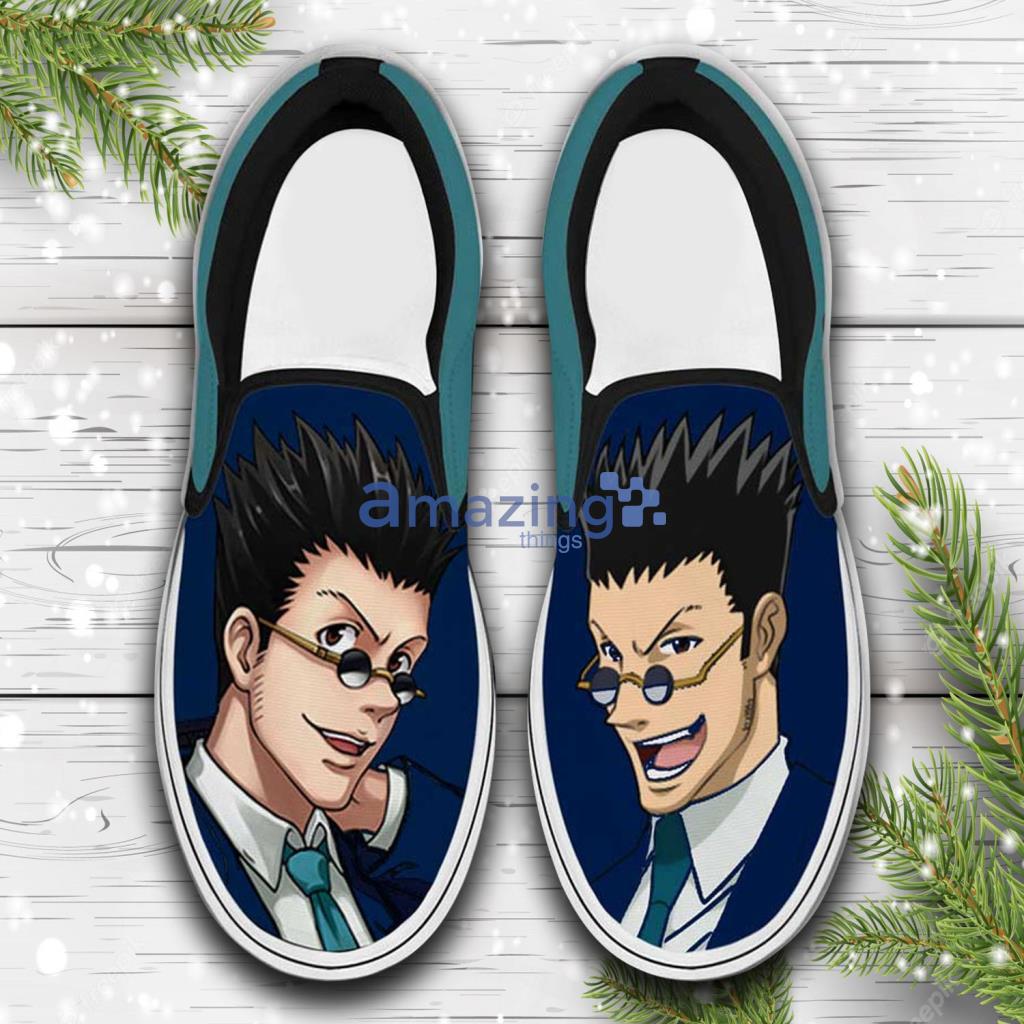 Leorio Paradinight Shoes Custom Hunter x Hunter Anime Slip On Shoes