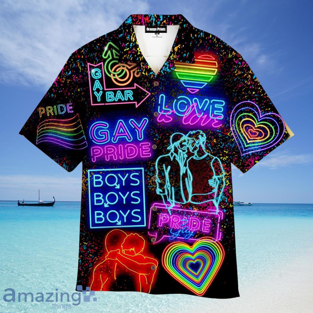 LGBT Gay Pride Month Hawaiian Shirt - LGBT Gay Pride Month Hawaiian Shirt