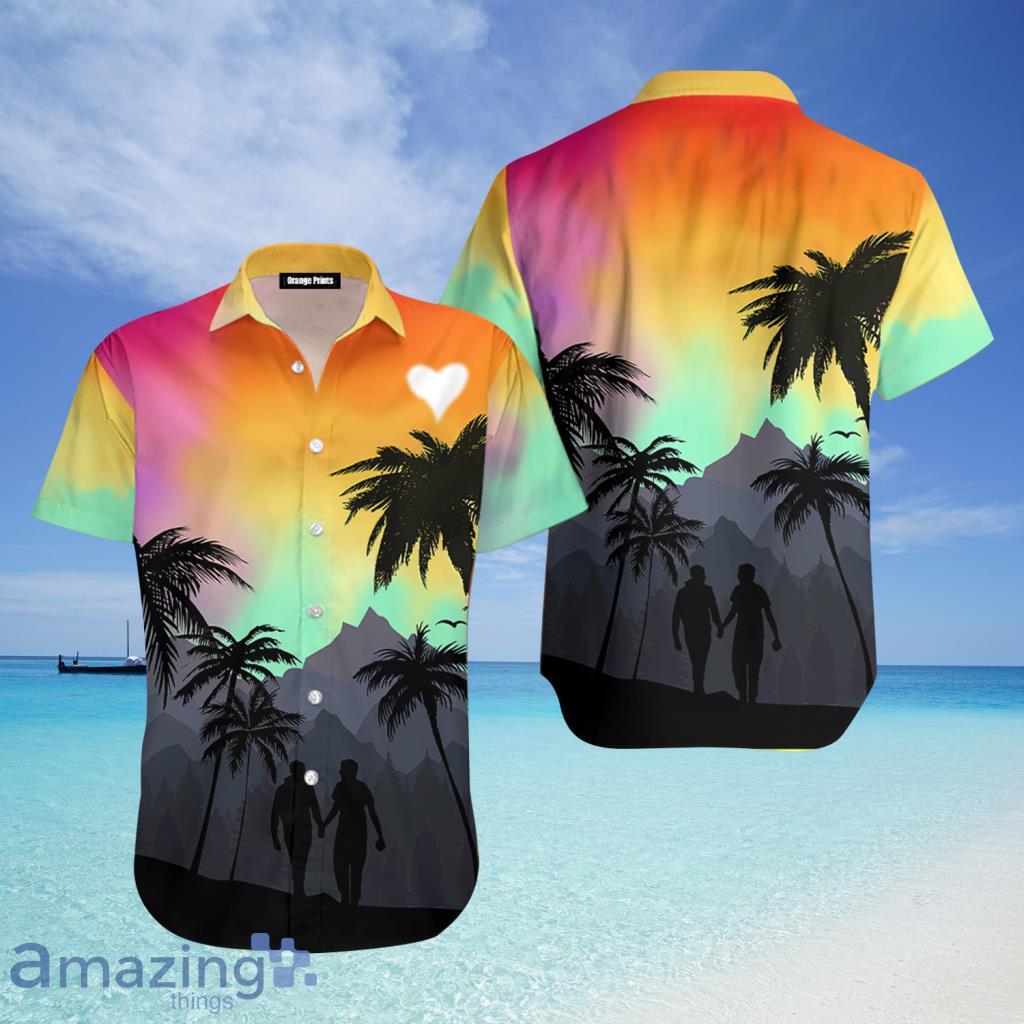 LGBT Heart  Hawaiian Shirt For Men And Women - LGBT Heart  Hawaiian Shirt For Men And Women
