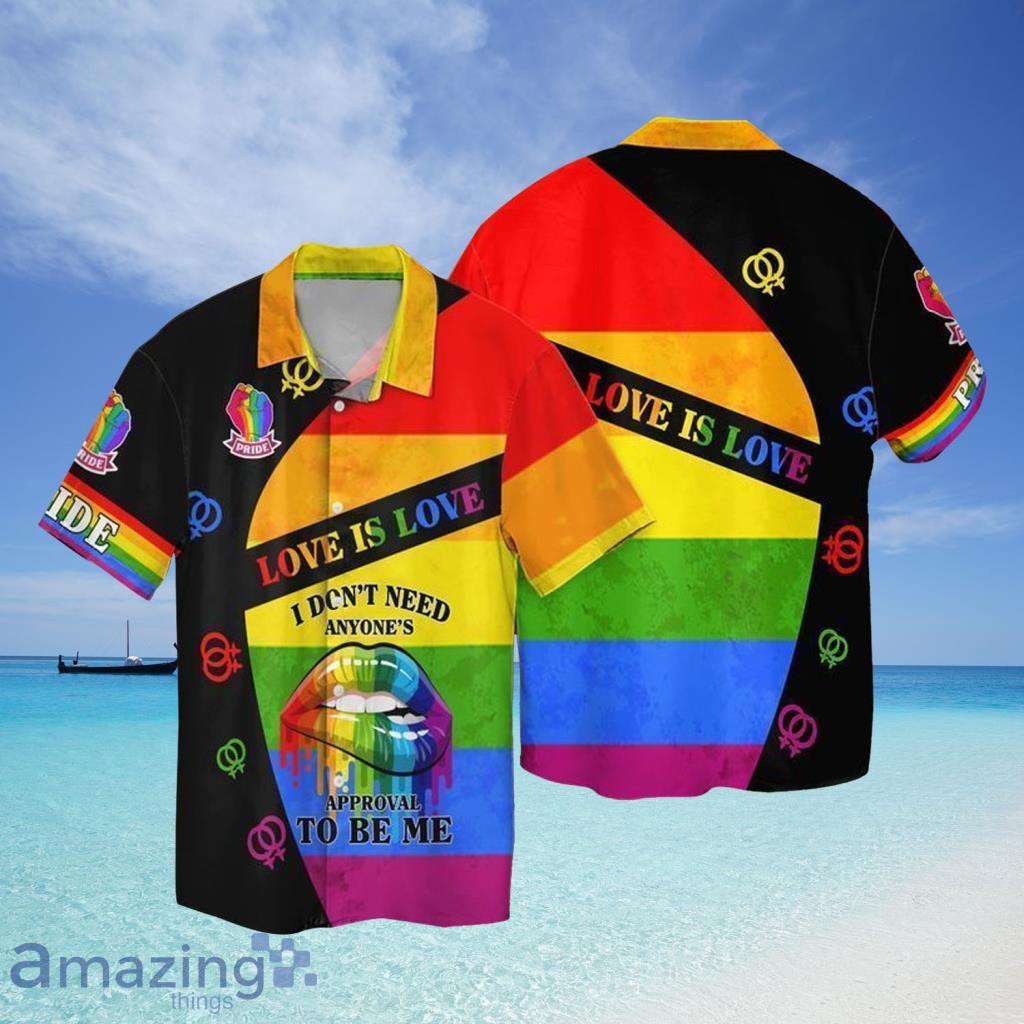 Lgbt Don't Be Afraid To Show Your True Color Hawaiian Shirt