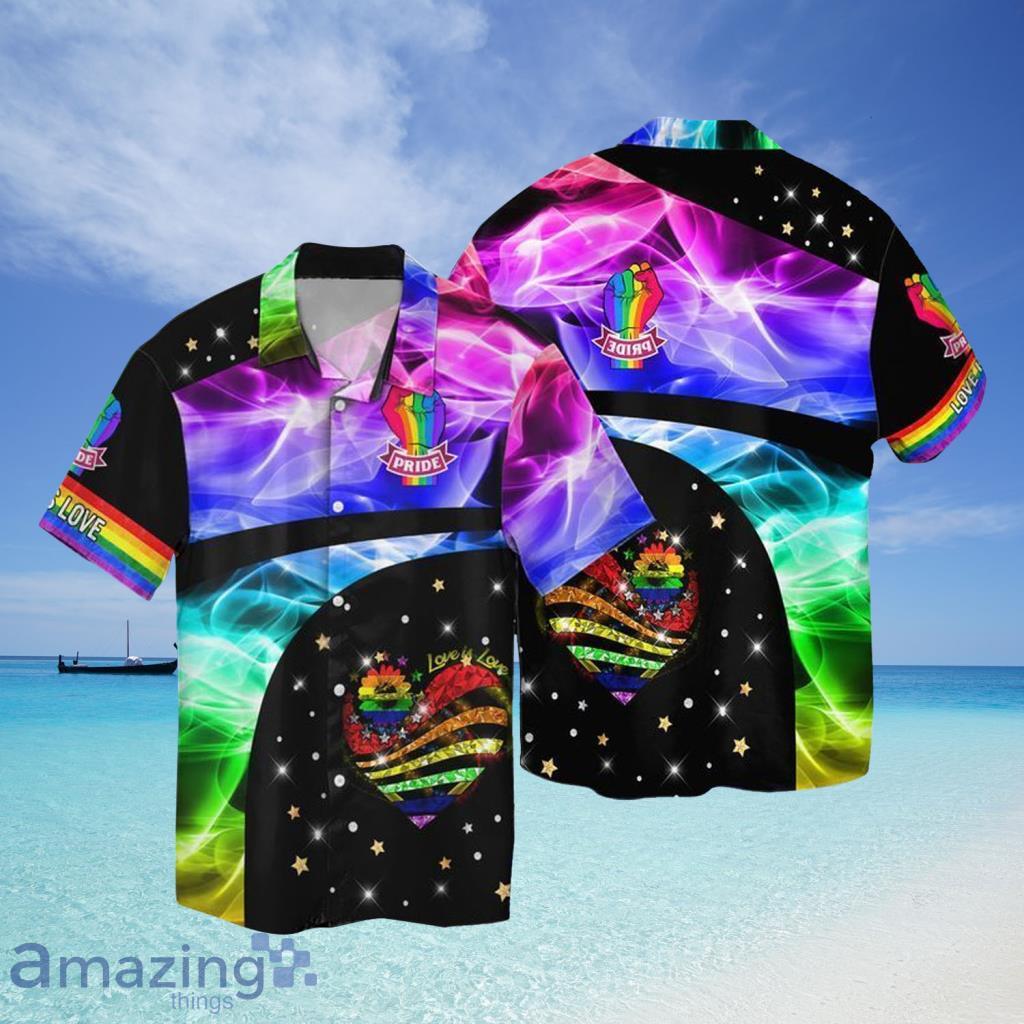 Lgbt Don't Be Afraid To Show Your True Color Hawaiian Shirt