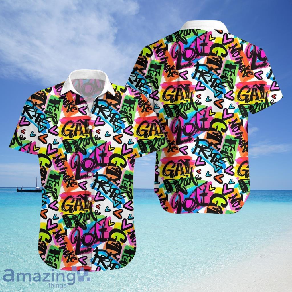 LGBT Pride Pattern Aloha Hawaiian Shirt - LGBT Pride Pattern Aloha Hawaiian Shirt