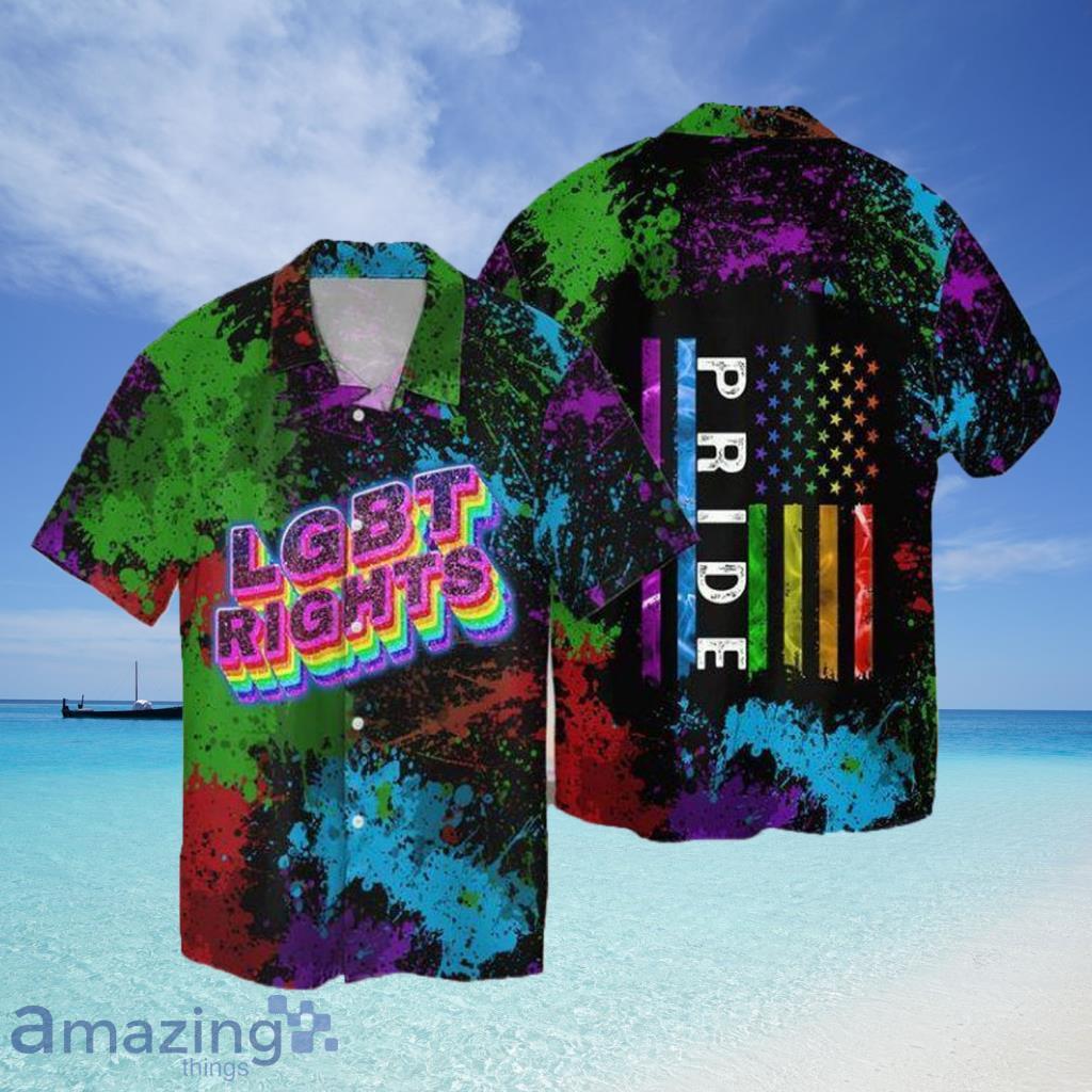 Lgbt Rights American Pride Hawaiian Shirt For Men And Women - Lgbt Rights American Pride Hawaiian Shirt For Men And Women