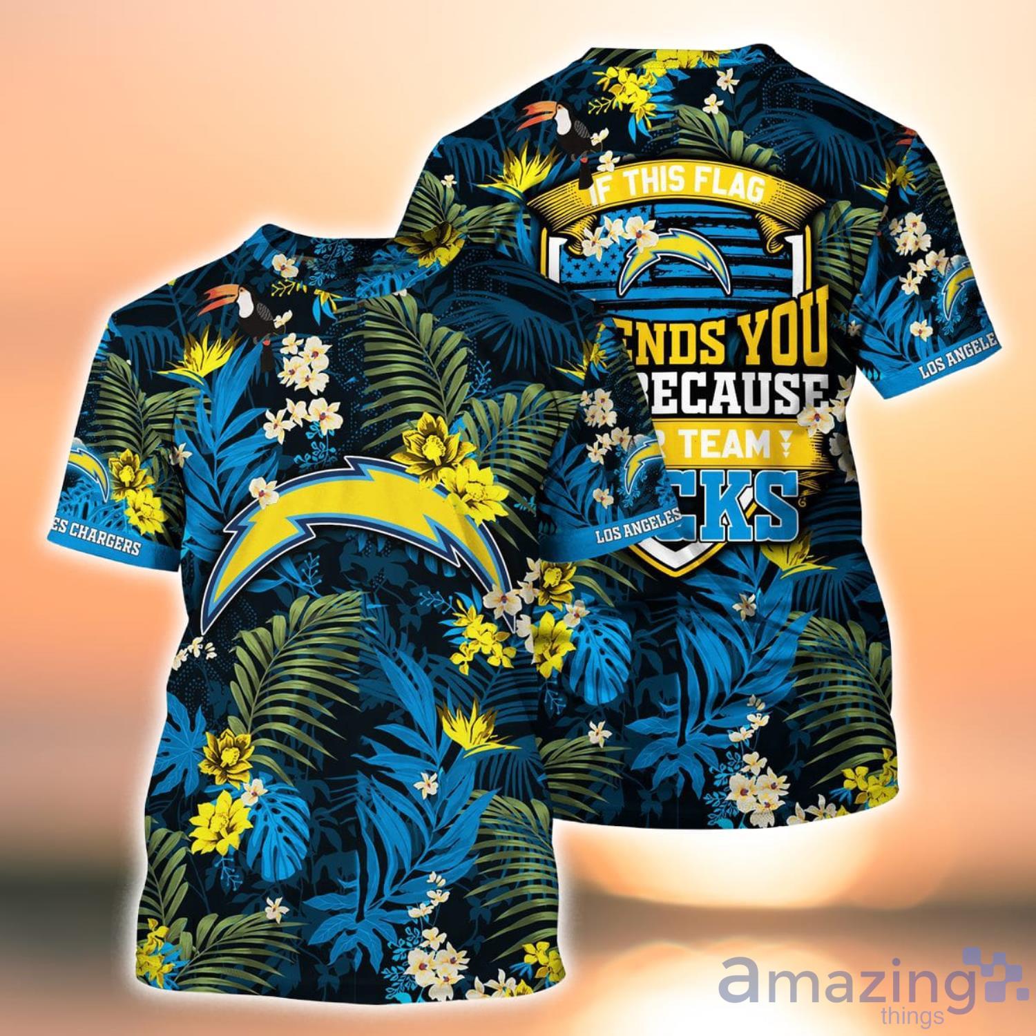 NFL Los Angeles Chargers Hawaiian Symbol Louis Vuitton Hawaiian Shirt