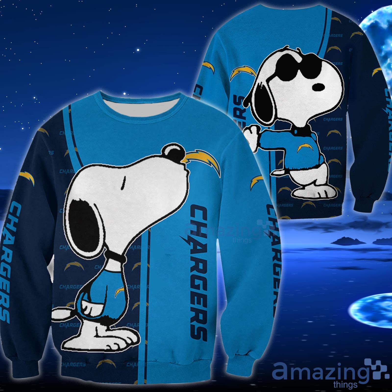 Snoopy Los Angeles Chargers Christmas shirt, hoodie, sweater, long sleeve  and tank top