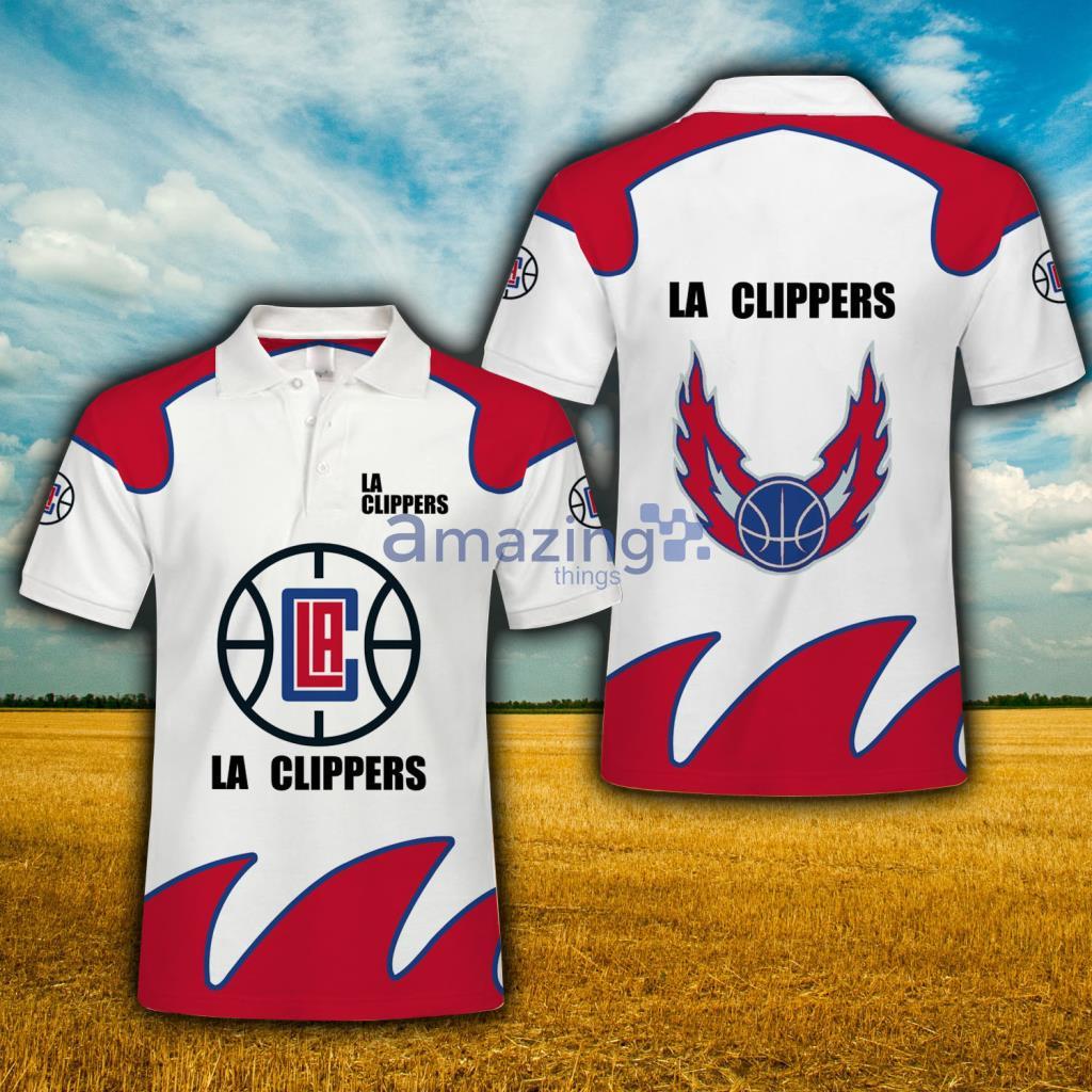 Los Angeles Clippers Nba Basketball Team Logo Earned Edition Gray Clippers  Fans Polo Shirts - Peto Rugs