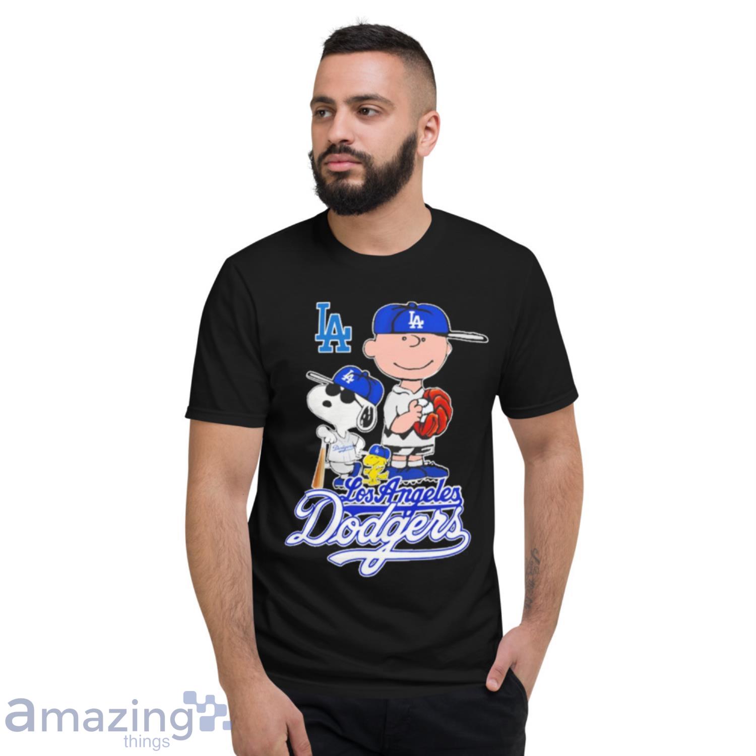 Los Angeles Dodgers Charlie Brown image Los Angeles Dodgers Charlie Brown - Short Sleeve T-Shirt