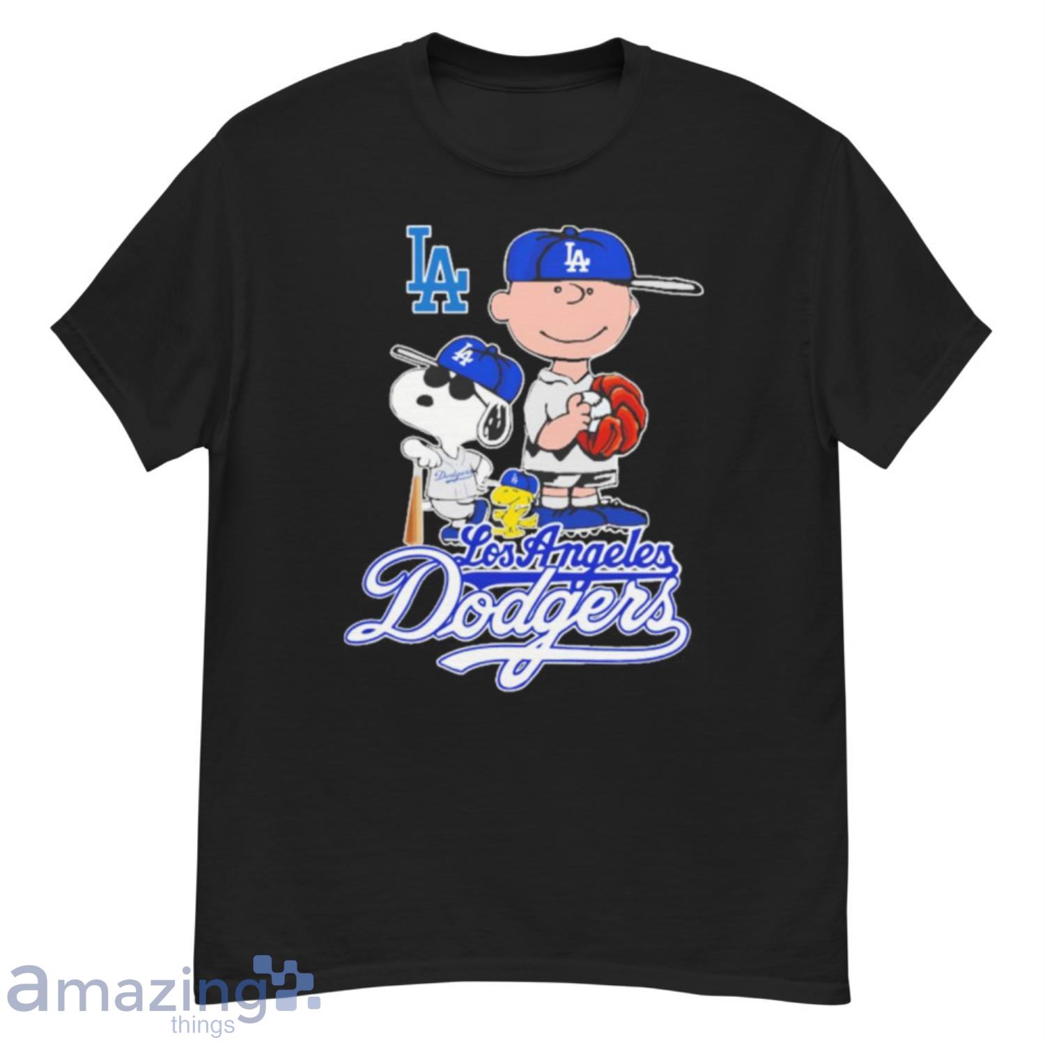 Los Angeles Dodgers Charlie Brown - G500 Men’s Classic T-Shirt Los Angeles Dodgers Charlie Brown - G500 Men’s Classic T-Shirt