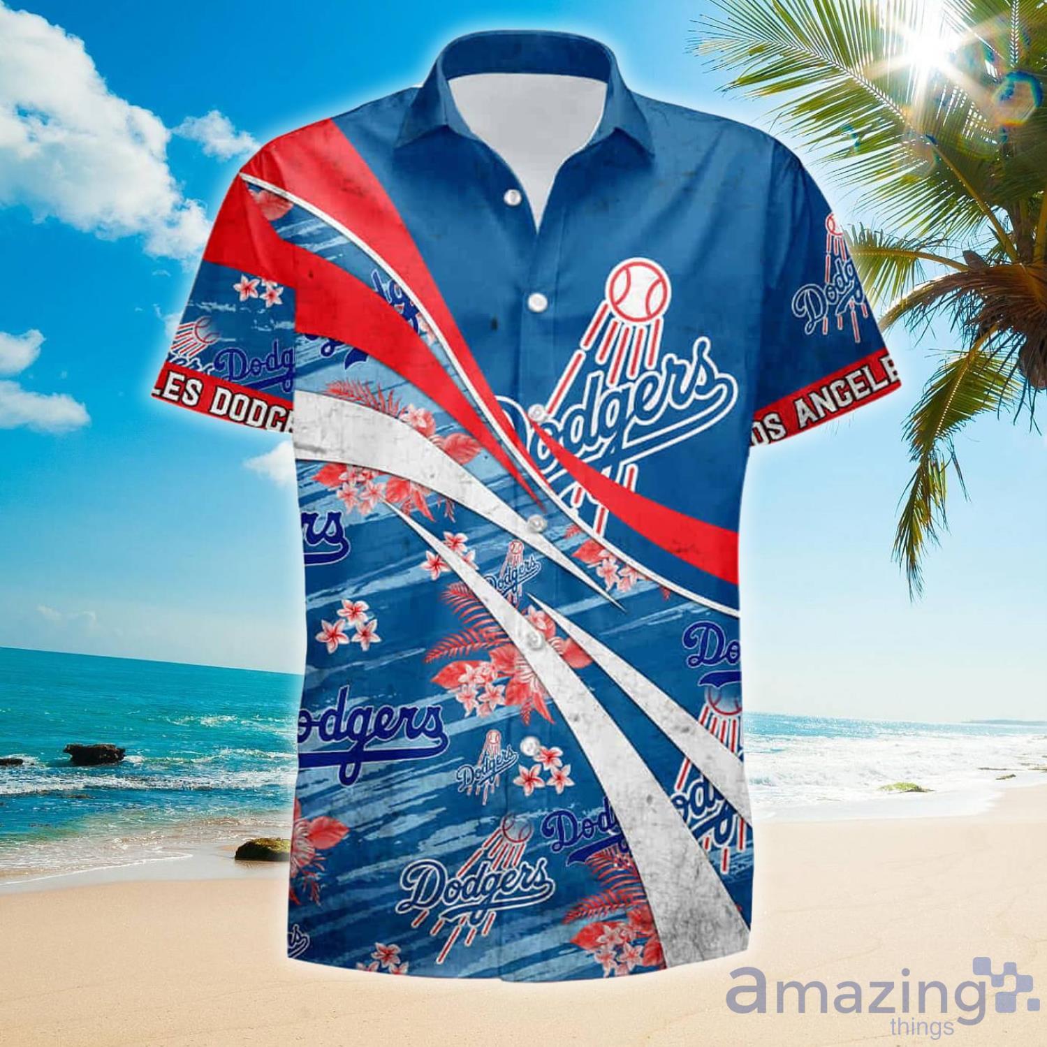 Los Angeles Dodgers Hawaiian Shirt And Shorts Best Gift For Summer