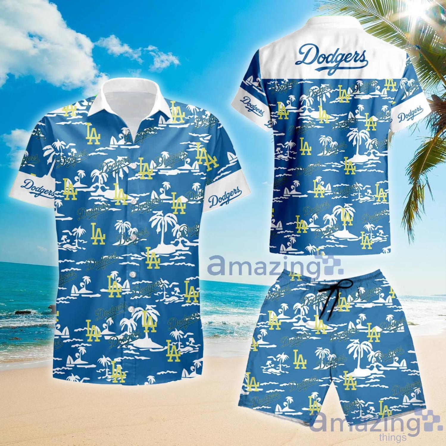 Los Angeles Dodgers Hawaiian Shirt And Shorts Best Gift For Summer