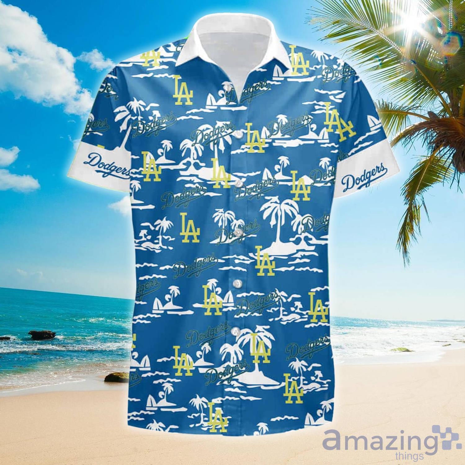 Los Angeles Doggers Vintage MLB Hawaiian Shirt And Shorts Summer Gift For  Fans - Banantees