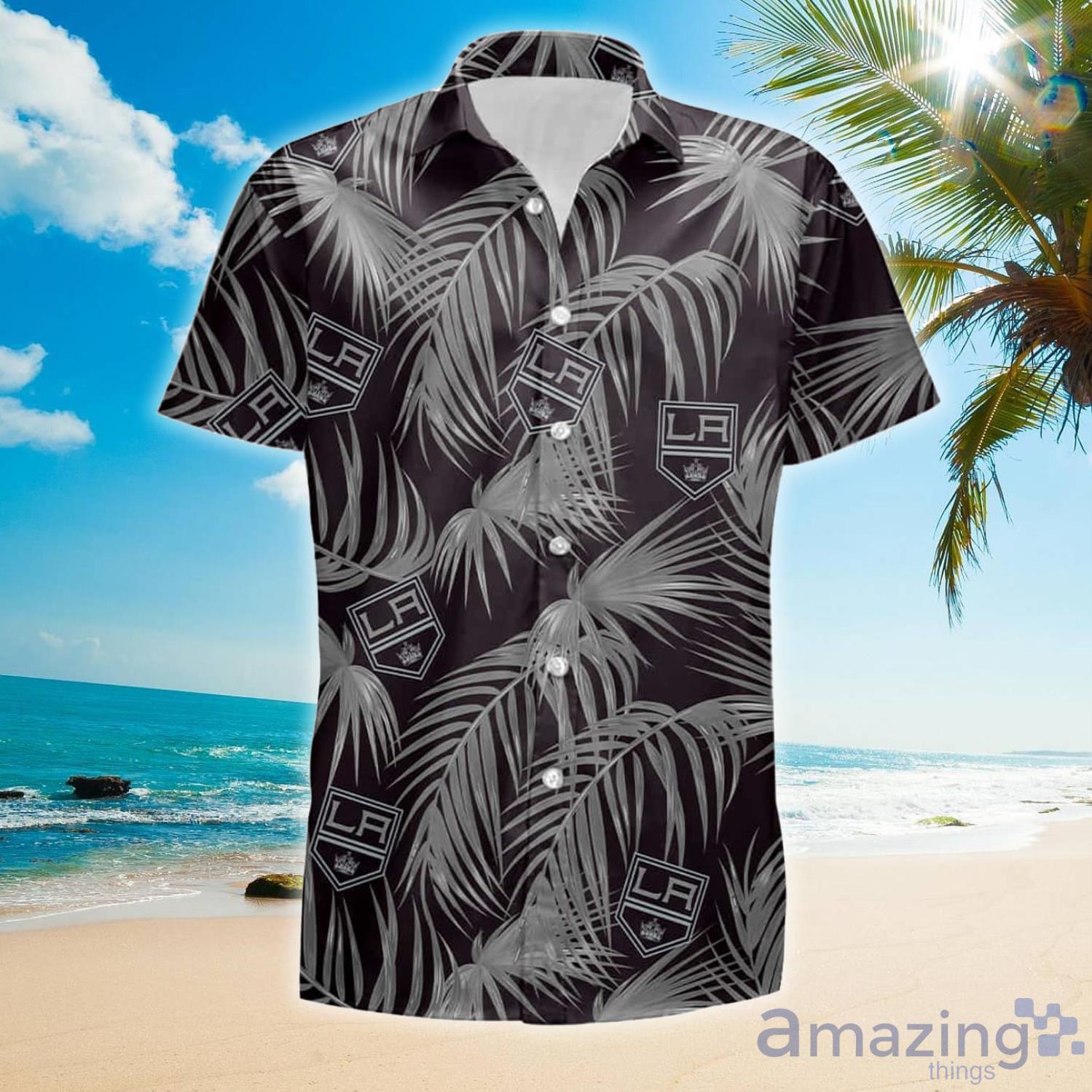 Nhl Los Angeles Rams Hawaiian Shirt And Shorts Summer Vacation