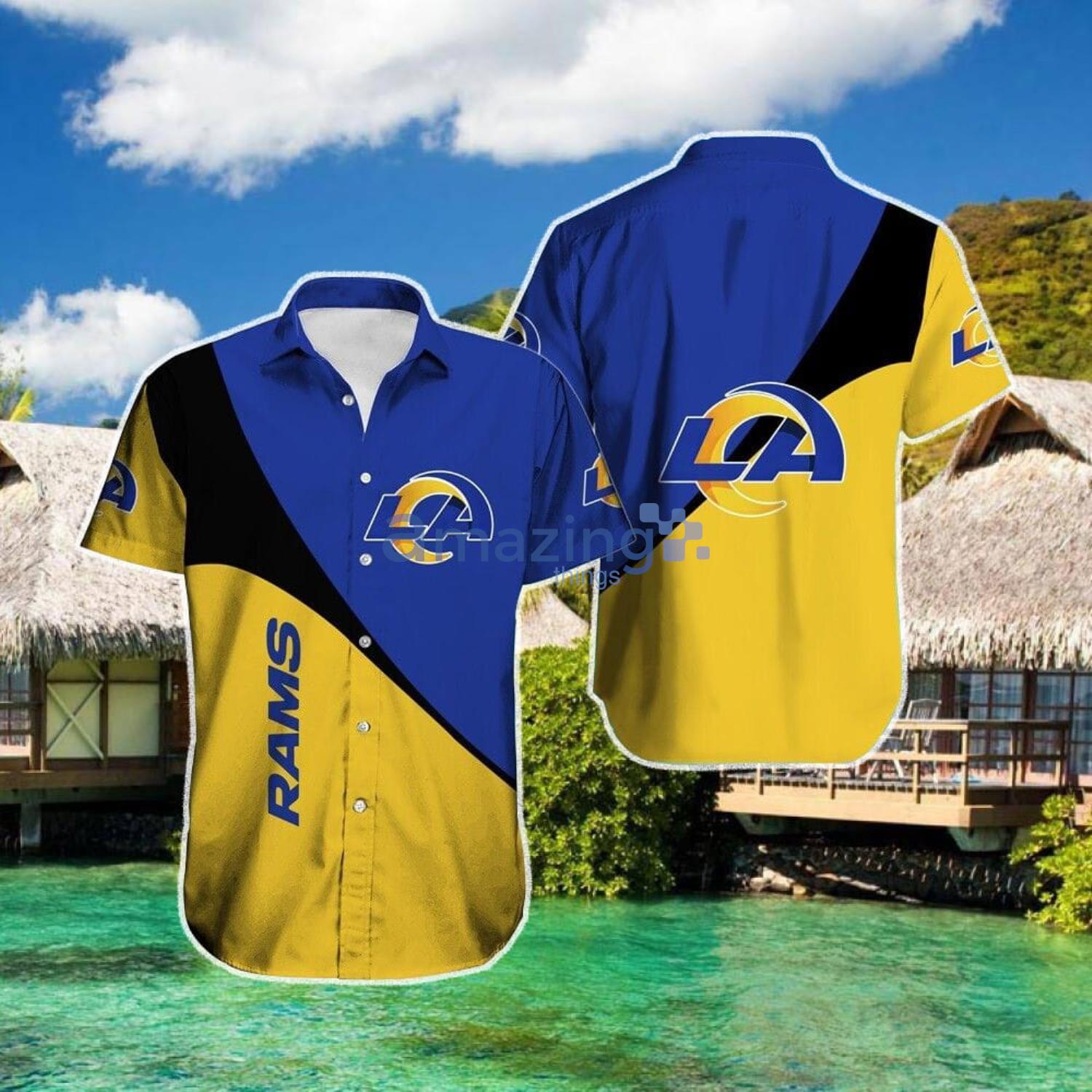 Los Angeles Rams Vintage Hawaiian Shirt For Sport Fans