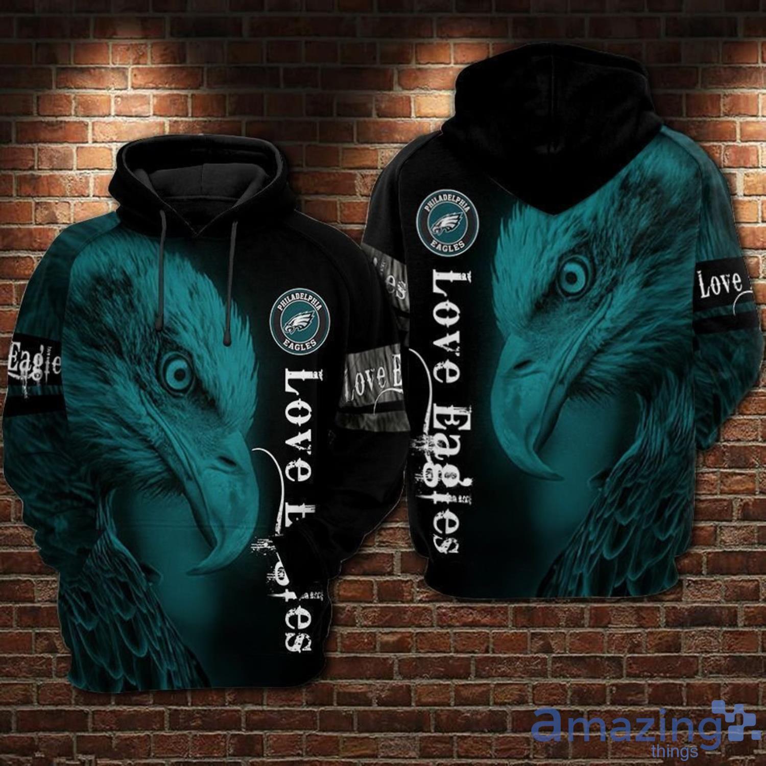 Love Philadelphia Eagles Limited Hoodie For Fans Product Photo 1