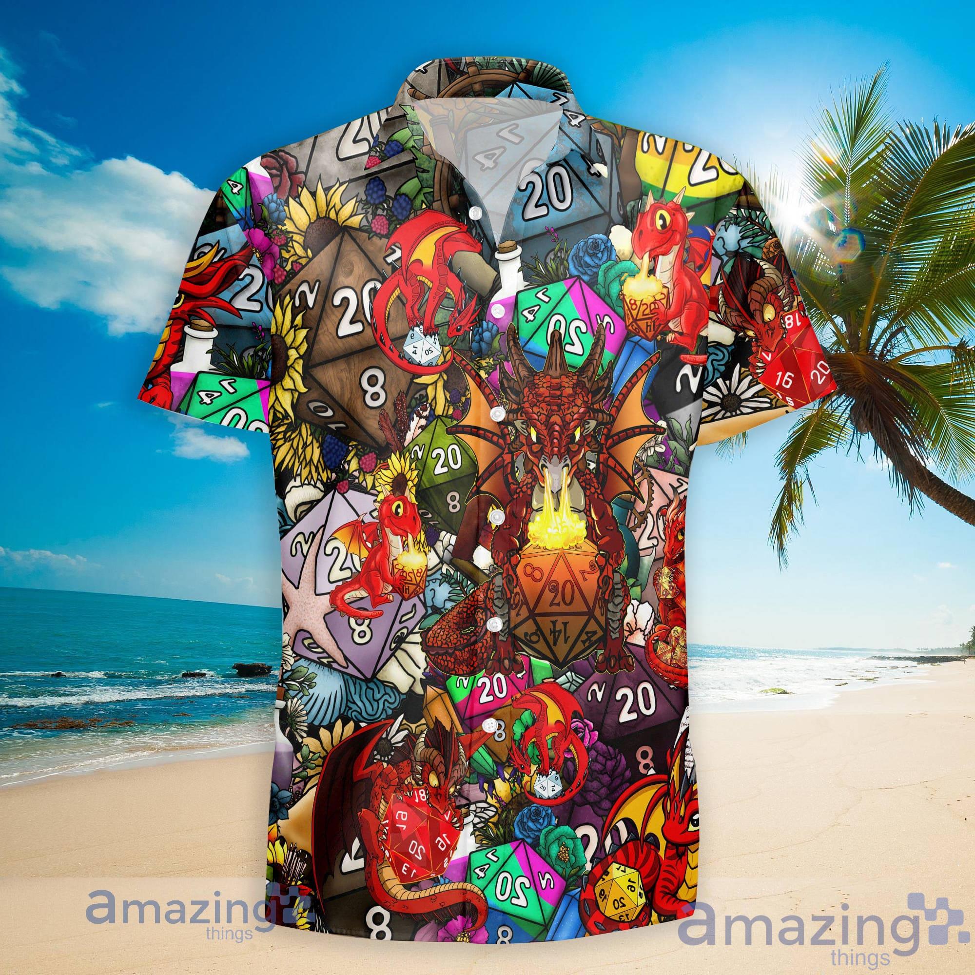 Dungeons and Dragons DnD Hawaiian Shirt - Shirt Low Price