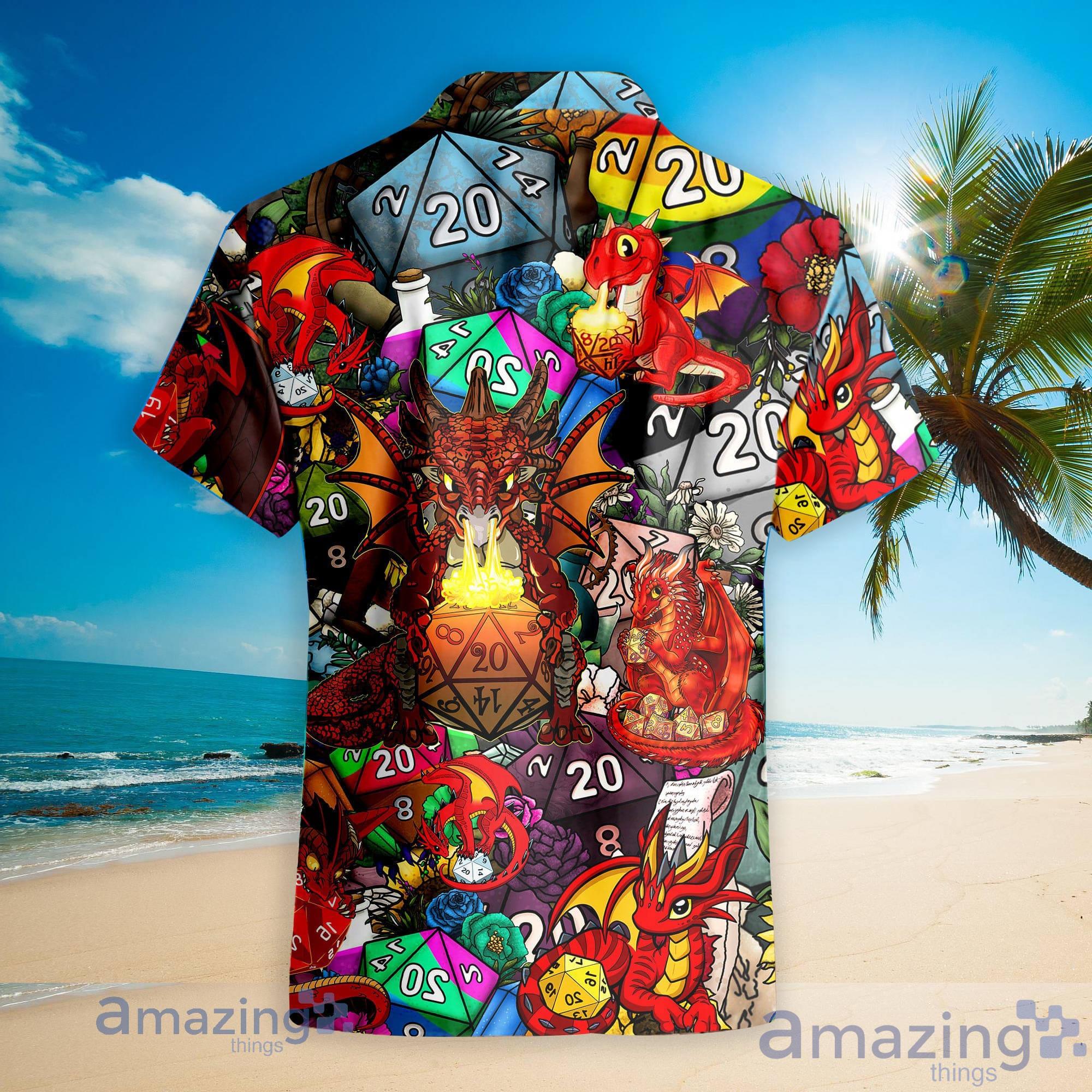 Dungeons and Dragons DnD Hawaiian Shirt - Shirt Low Price