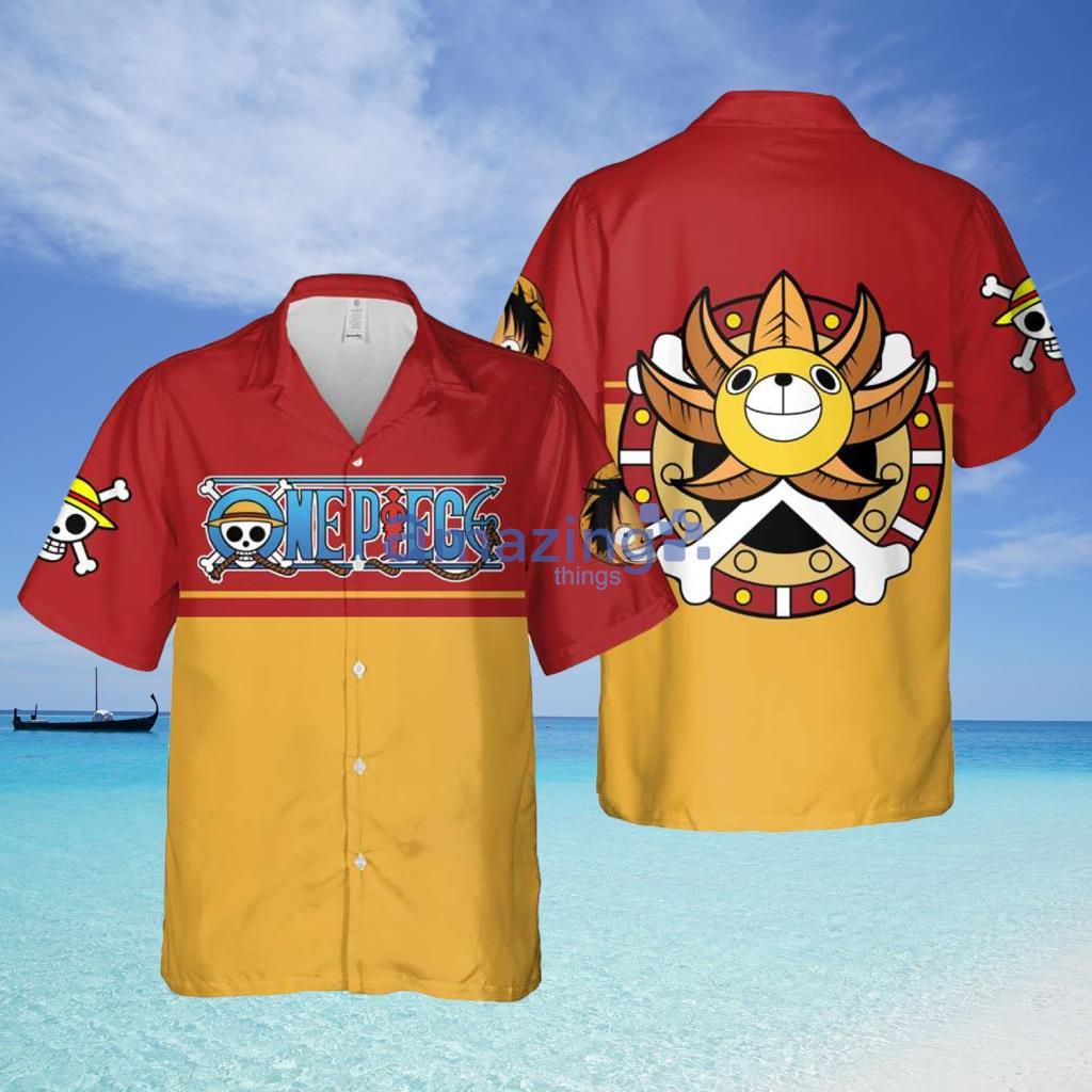 One Piece Cheap Straw Hat Pirates Logo Hawaiian Shirt