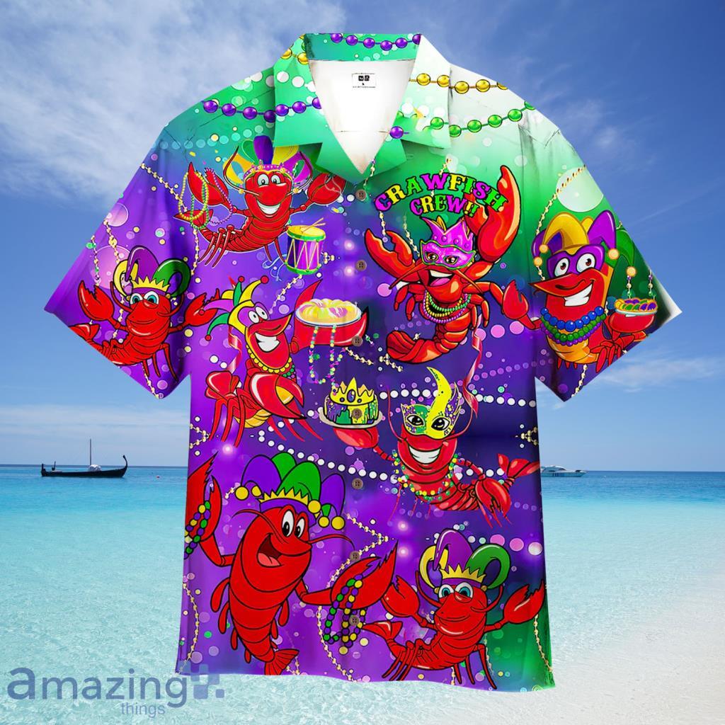Mardi Gras Crawfish Crew Aloha Hawaiian Shirt For Men And Women - Mardi Gras Crawfish Crew Aloha Hawaiian Shirt For Men And Women Mardi Gras Crawfish Crew Aloha Hawaiian Shirt For Men And Women - Mardi Gras Crawfish Crew Aloha Hawaiian Shirt For Men And Women