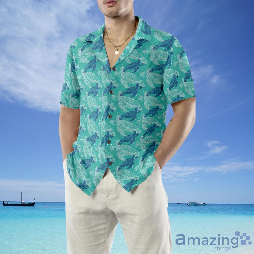 Marine Life Sea Turtle Hawaiian Shirt For Men And Women - Marine Life Sea Turtle Hawaiian Shirt For Men And Women