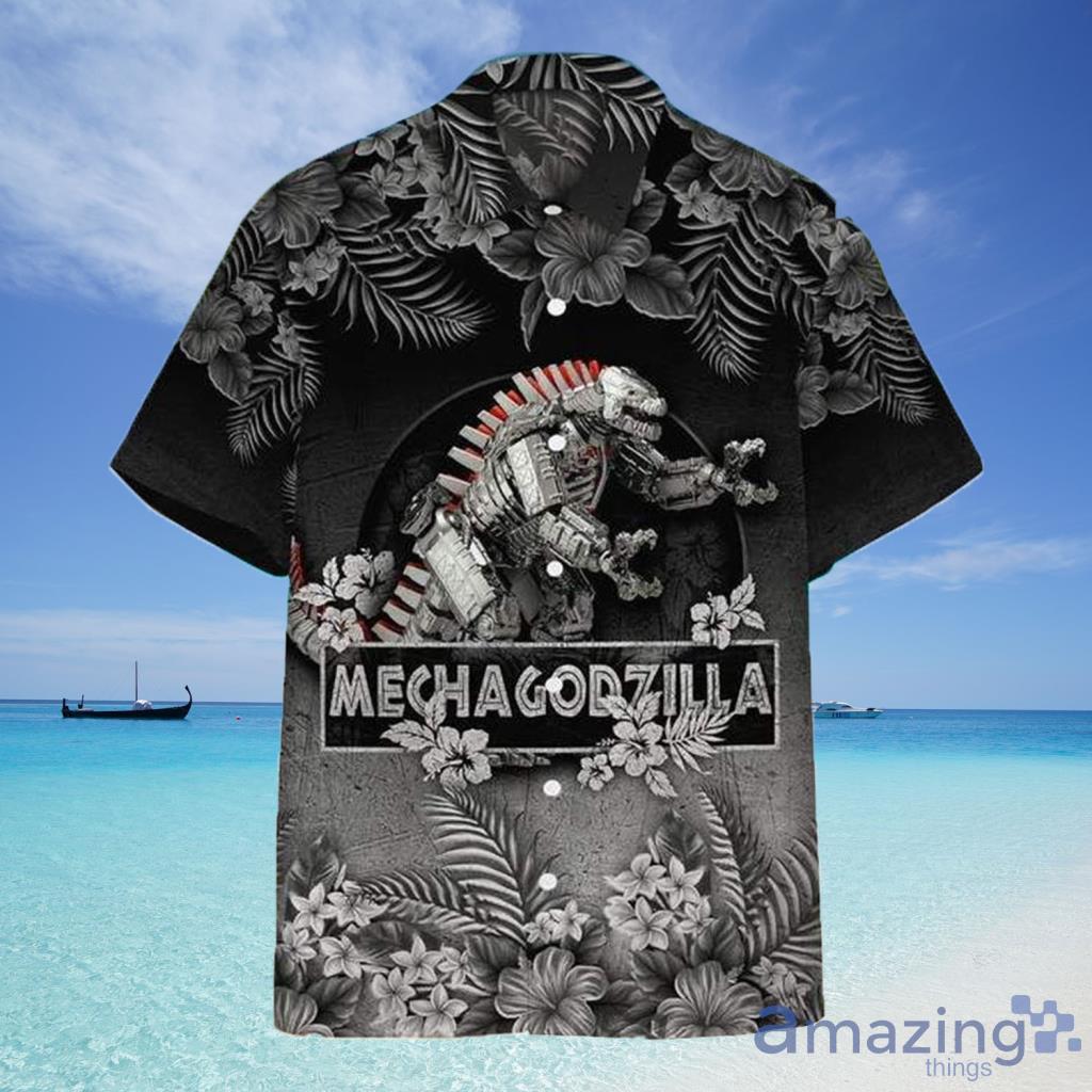 Mechagodzilla Hawaiian Aloha Shirt - Mechagodzilla Hawaiian Aloha Shirt