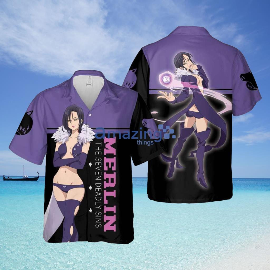 Merlin Boar Sin of Gluttony The Seven Deadly Sins Anime Hawaiian Shirt - Merlin Boar Sin of Gluttony The Seven Deadly Sins Anime Hawaiian Shirt Merlin Boar Sin of Gluttony The Seven Deadly Sins Anime Hawaiian Shirt - Merlin Boar Sin of Gluttony The Seven Deadly Sins Anime Hawaiian Shirt