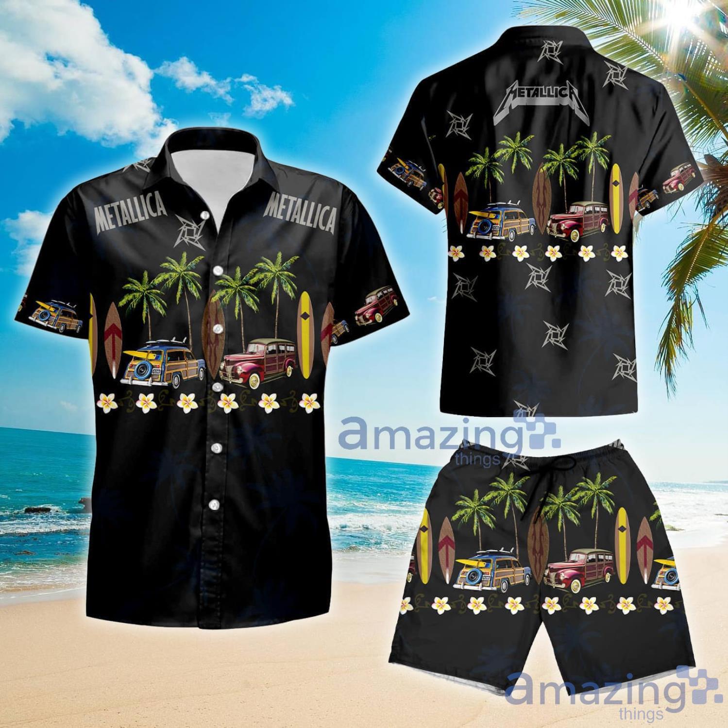 Metallica Fashion Tourism For Men Women Hawaiian Shirt & Short